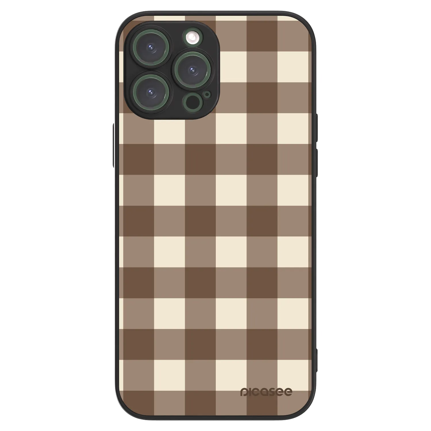 Picasee ULTIMATE CASE Apple iPhone 13 Pro Max - készülékre - Brown grid
