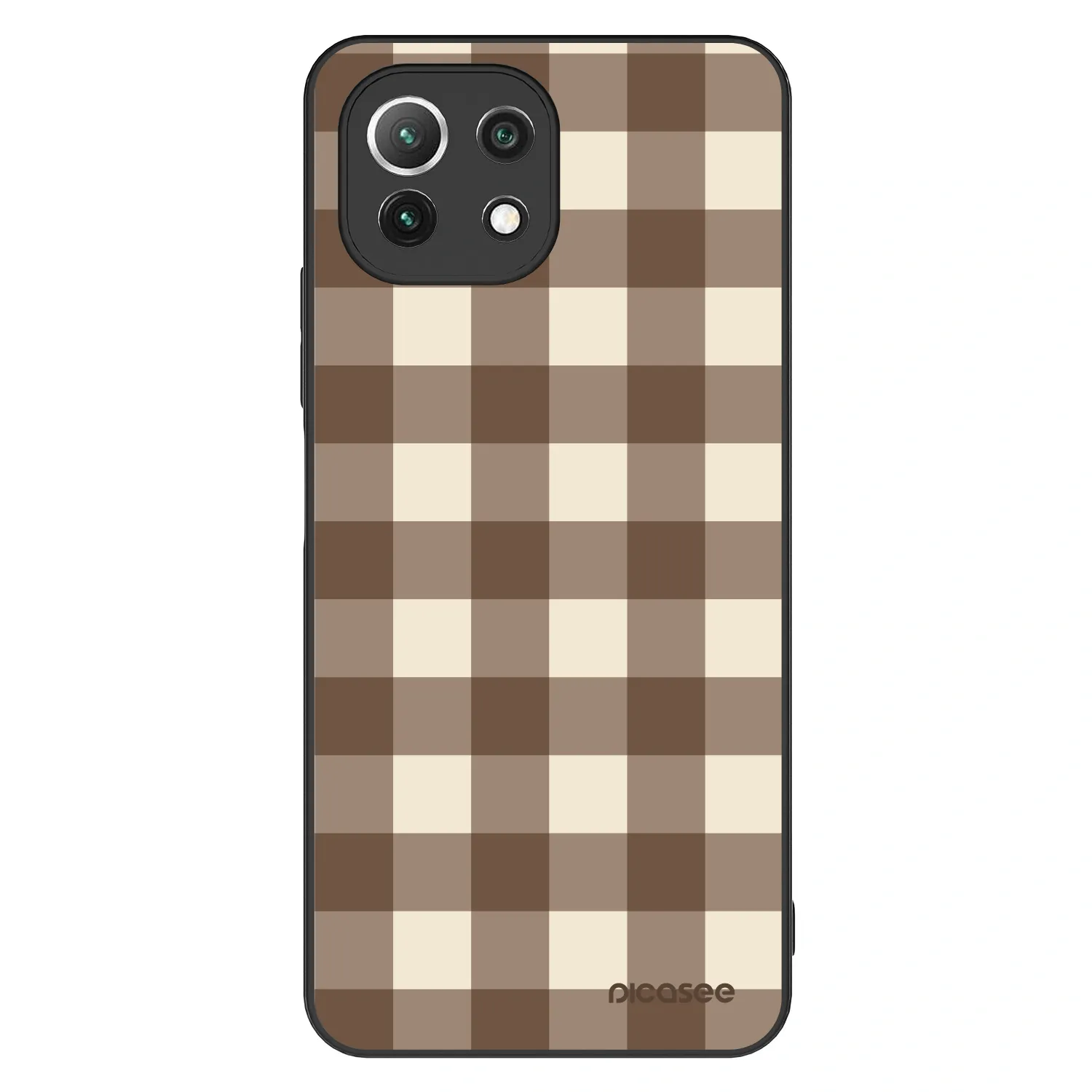 Picasee ULTIMATE CASE Xiaomi Mi 11 Lite - készülékre - Brown grid