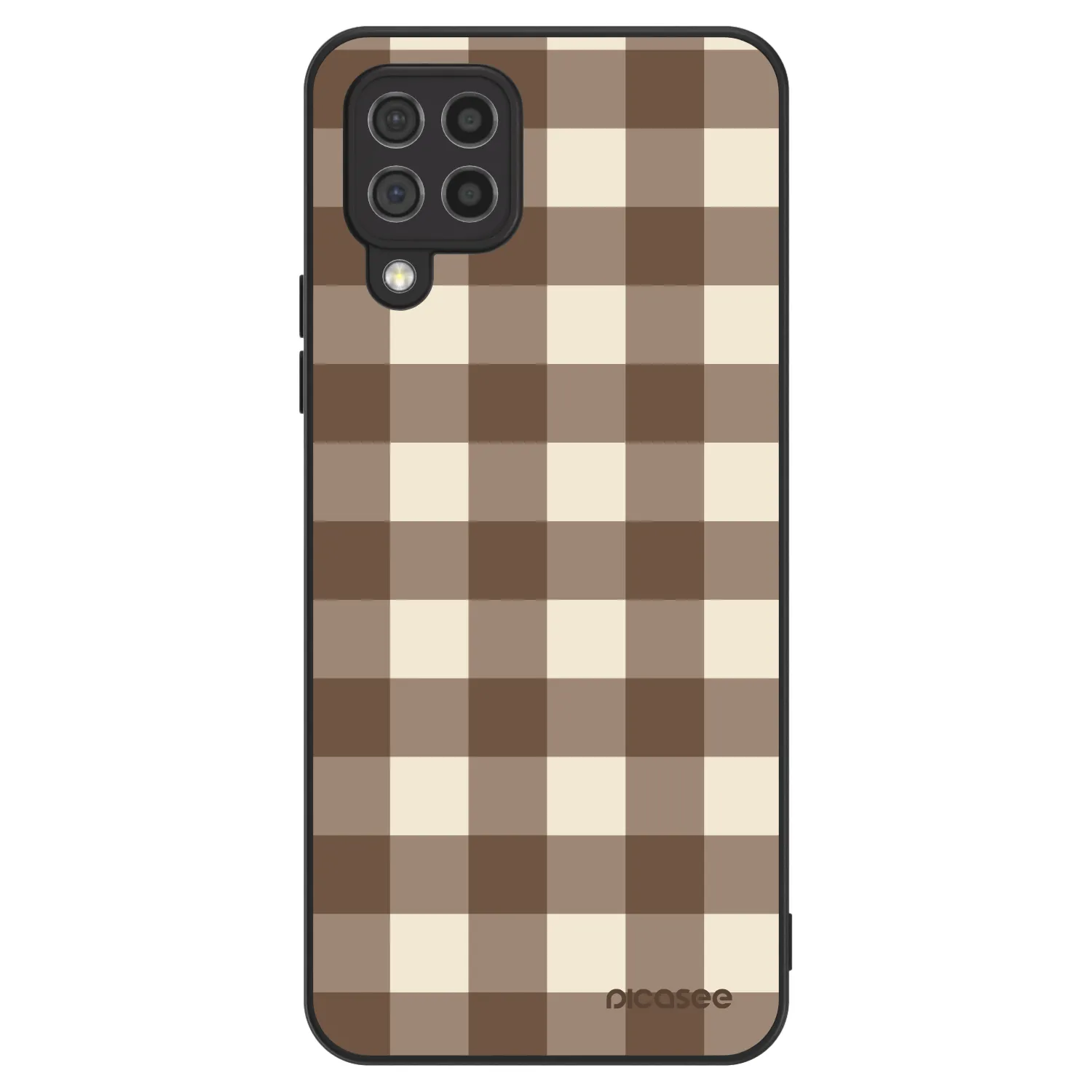 Picasee ULTIMATE CASE Samsung Galaxy A22 A225F 4G - készülékre - Brown grid