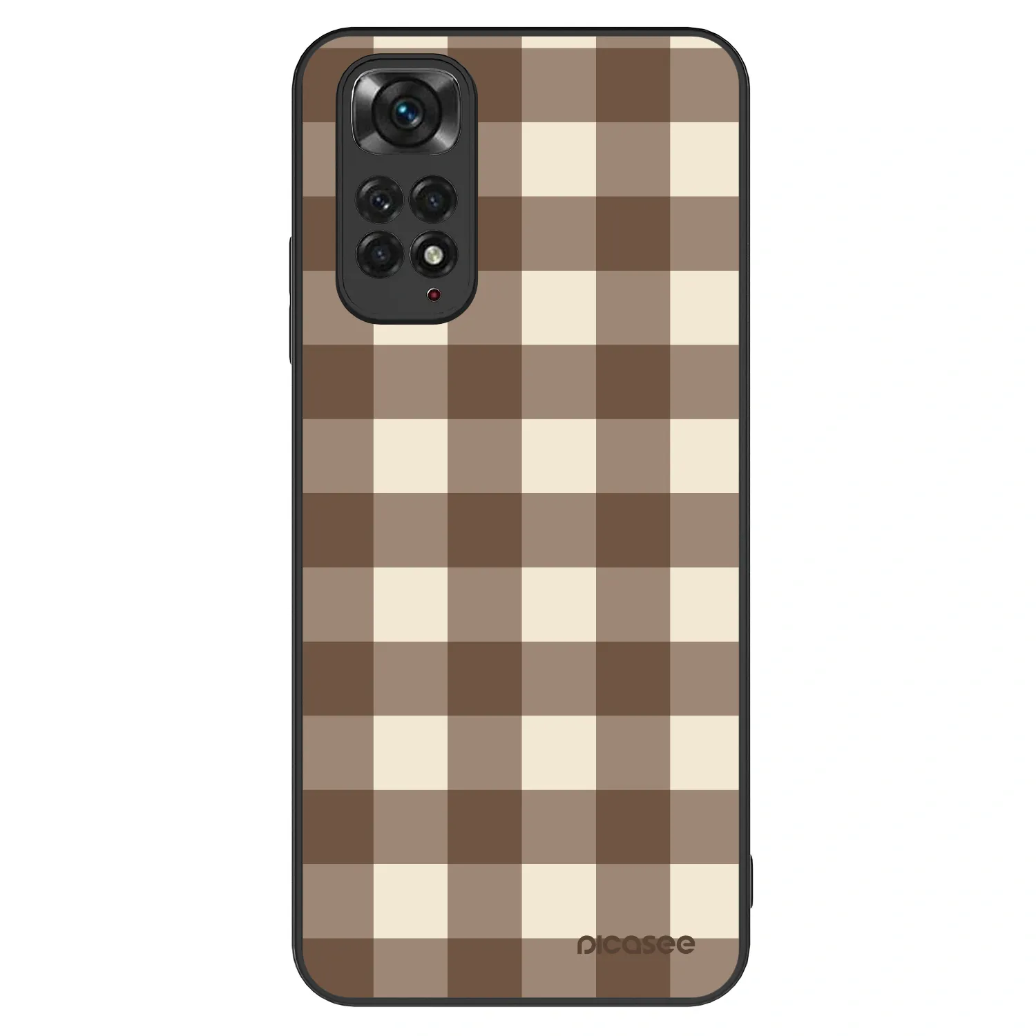 Picasee ULTIMATE CASE Xiaomi Redmi Note 11 - készülékre - Brown grid