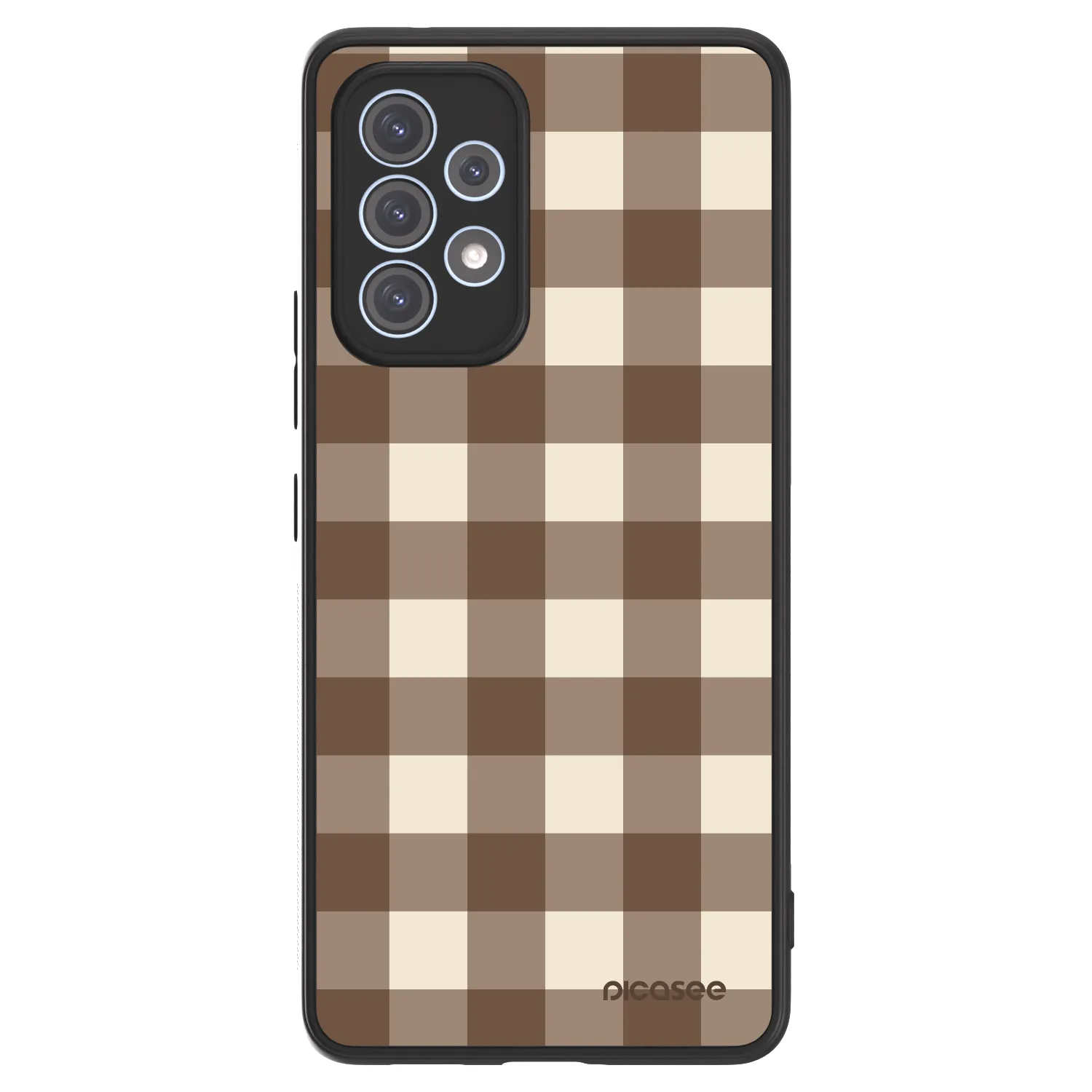 Picasee ULTIMATE CASE Samsung Galaxy A53 5G A536 - készülékre - Brown grid
