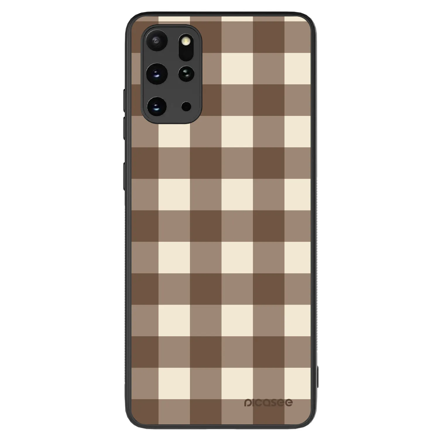 Picasee ULTIMATE CASE Samsung Galaxy S20+ G985F - készülékre - Brown grid
