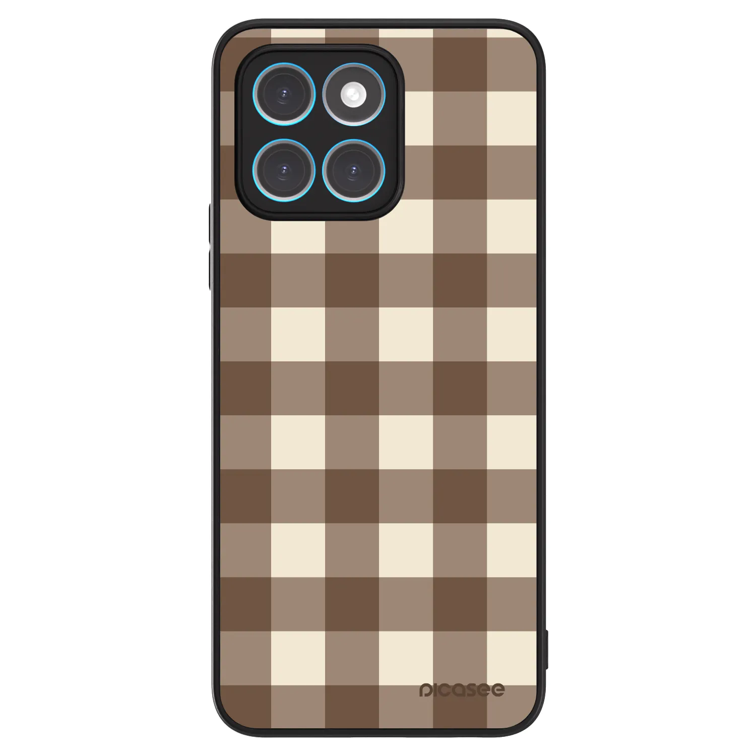 Picasee ULTIMATE CASE Honor X8 4G - készülékre - Brown grid