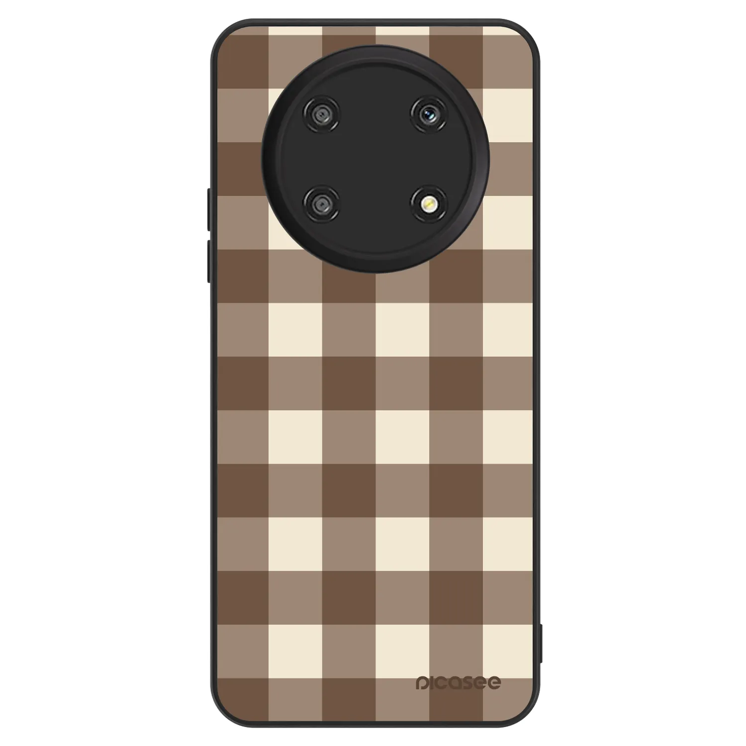 Picasee ULTIMATE CASE Honor Magic4 Lite 5G - készülékre - Brown grid