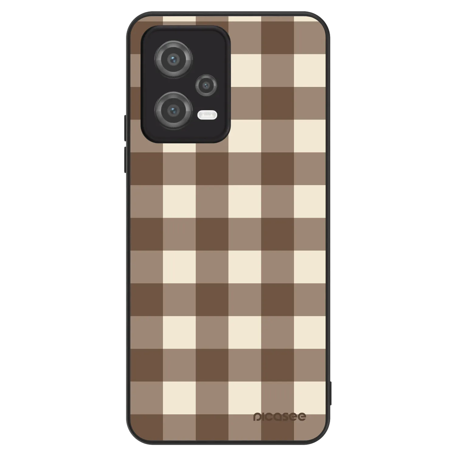 Picasee ULTIMATE CASE Xiaomi Poco X5 - készülékre - Brown grid