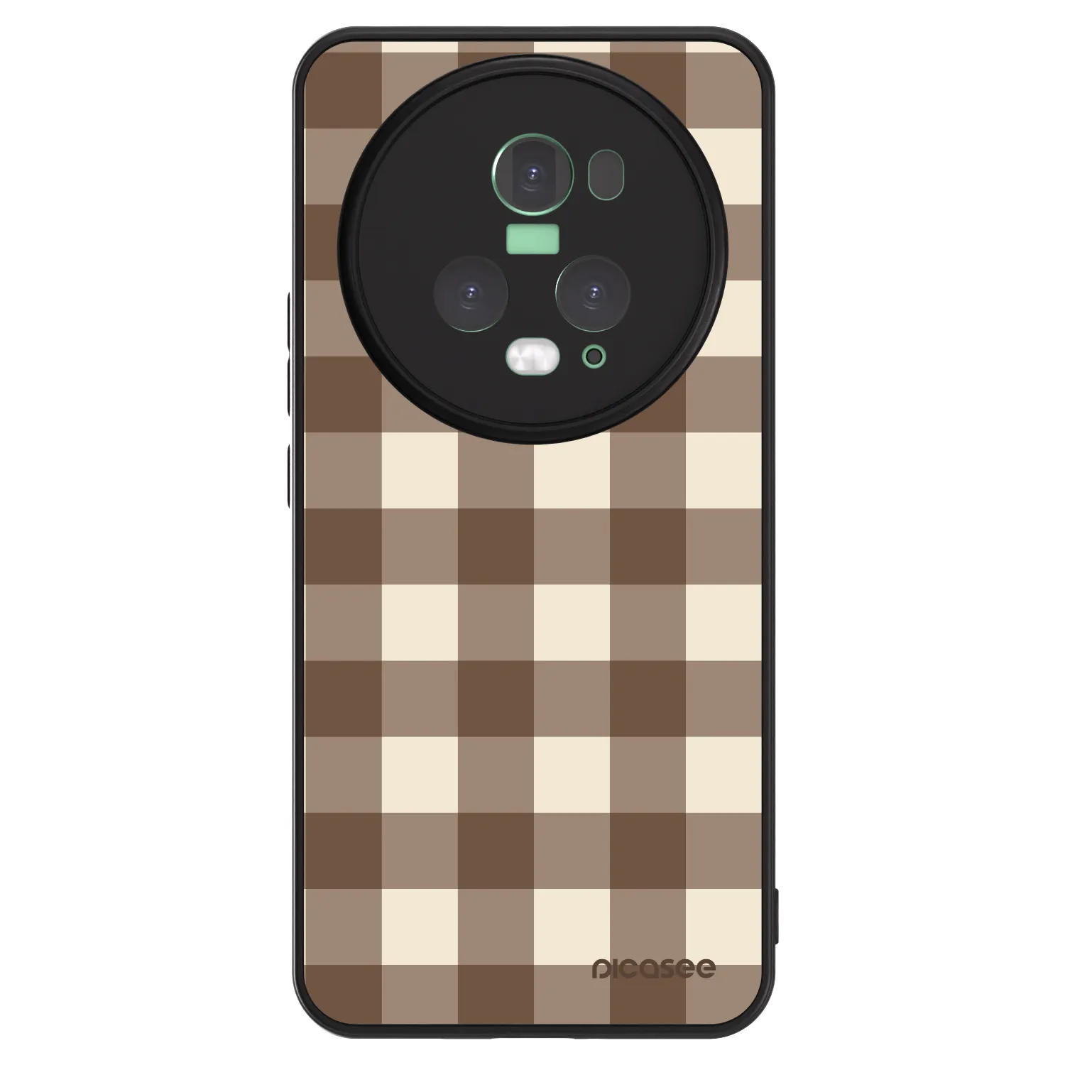 Picasee ULTIMATE CASE Honor Magic5 Pro - készülékre - Brown grid