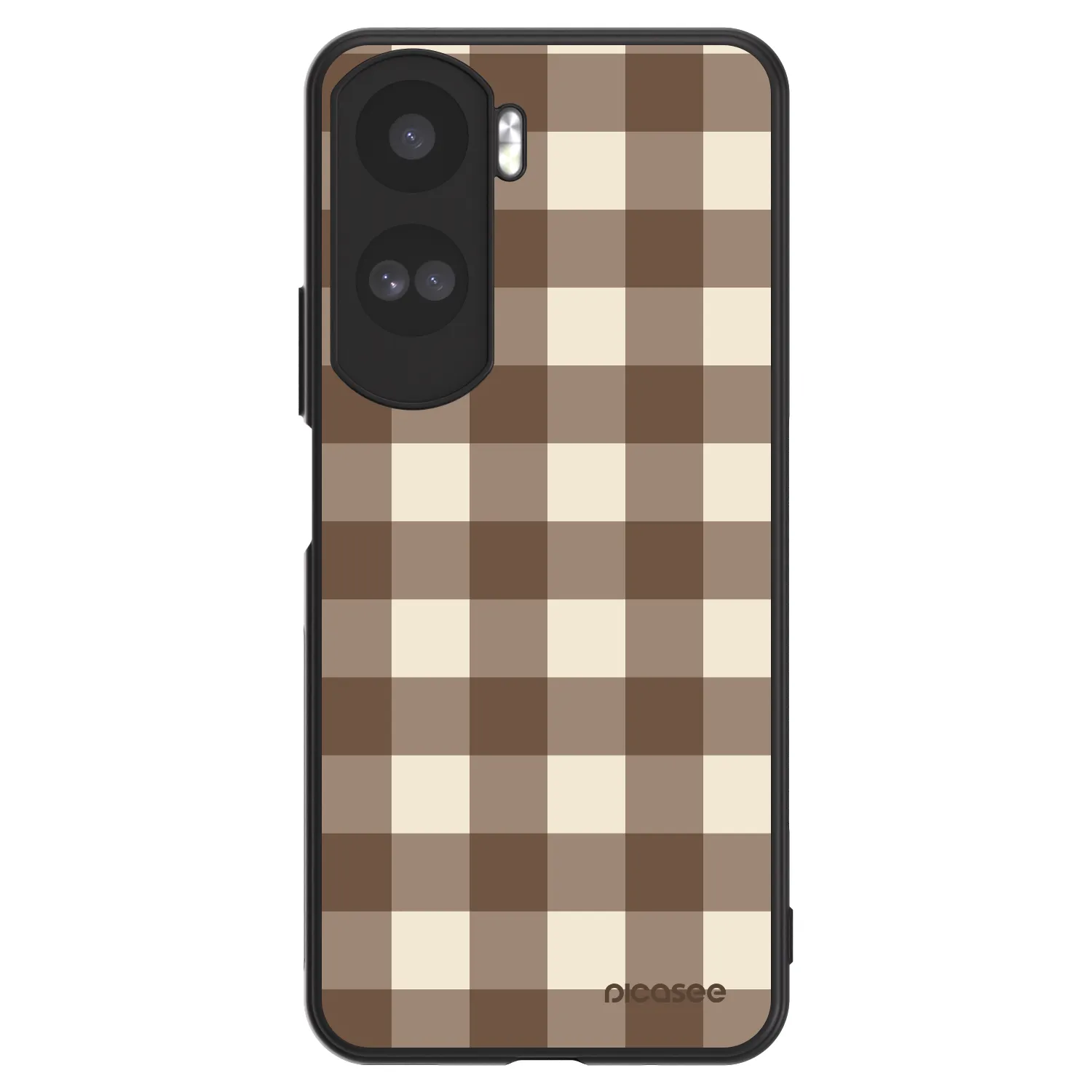 Picasee ULTIMATE CASE Honor 90 Lite 5G - készülékre - Brown grid