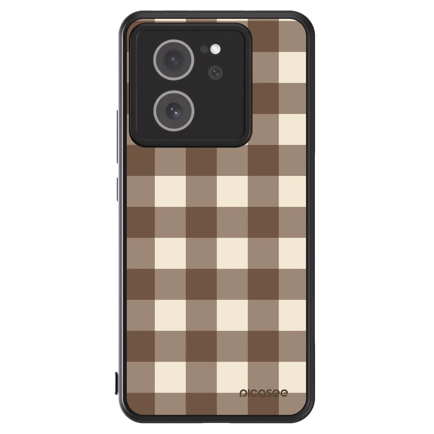 Picasee ULTIMATE CASE Xiaomi 13T Pro - készülékre - Brown grid