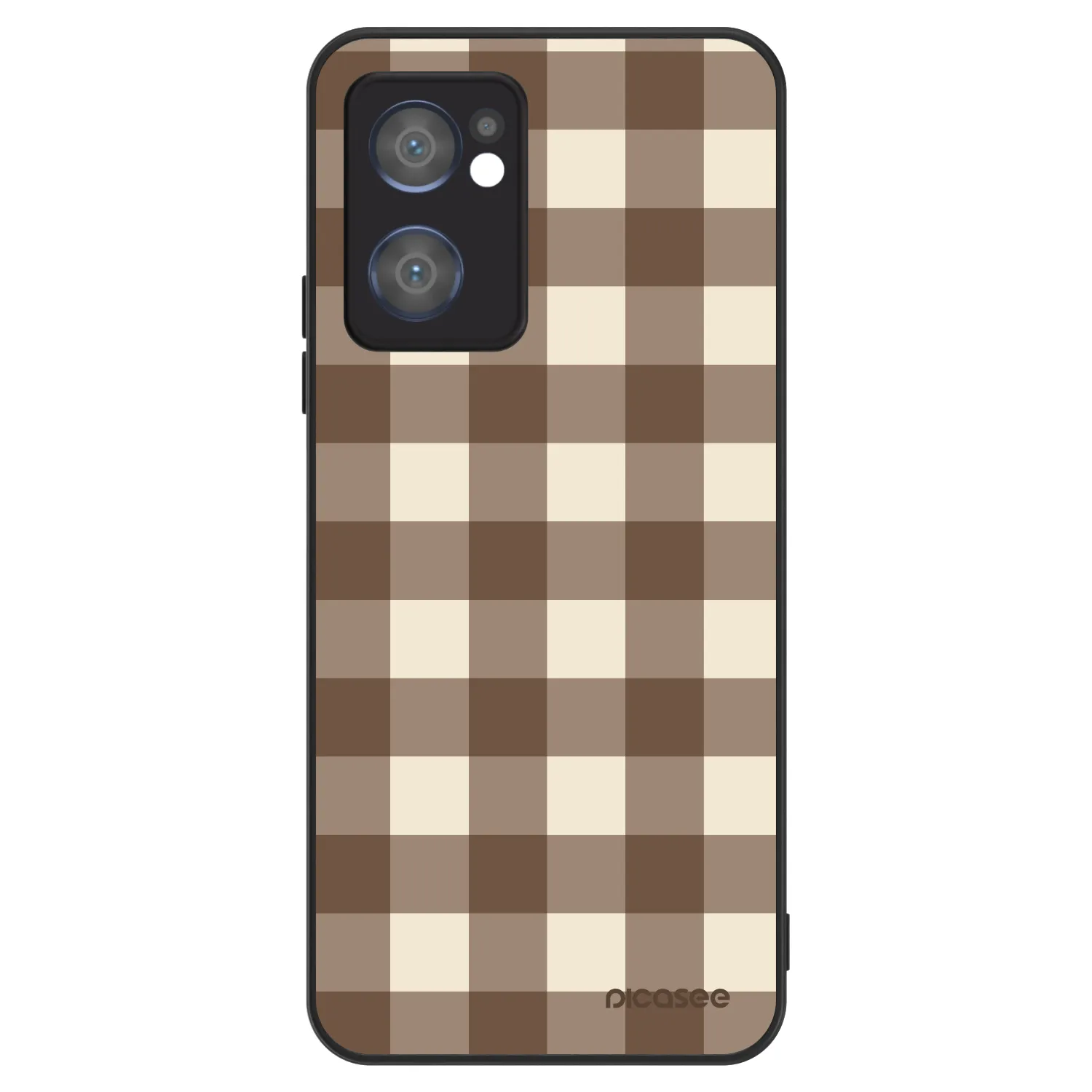 Picasee ULTIMATE CASE OPPO Reno 7 5G - készülékre - Brown grid