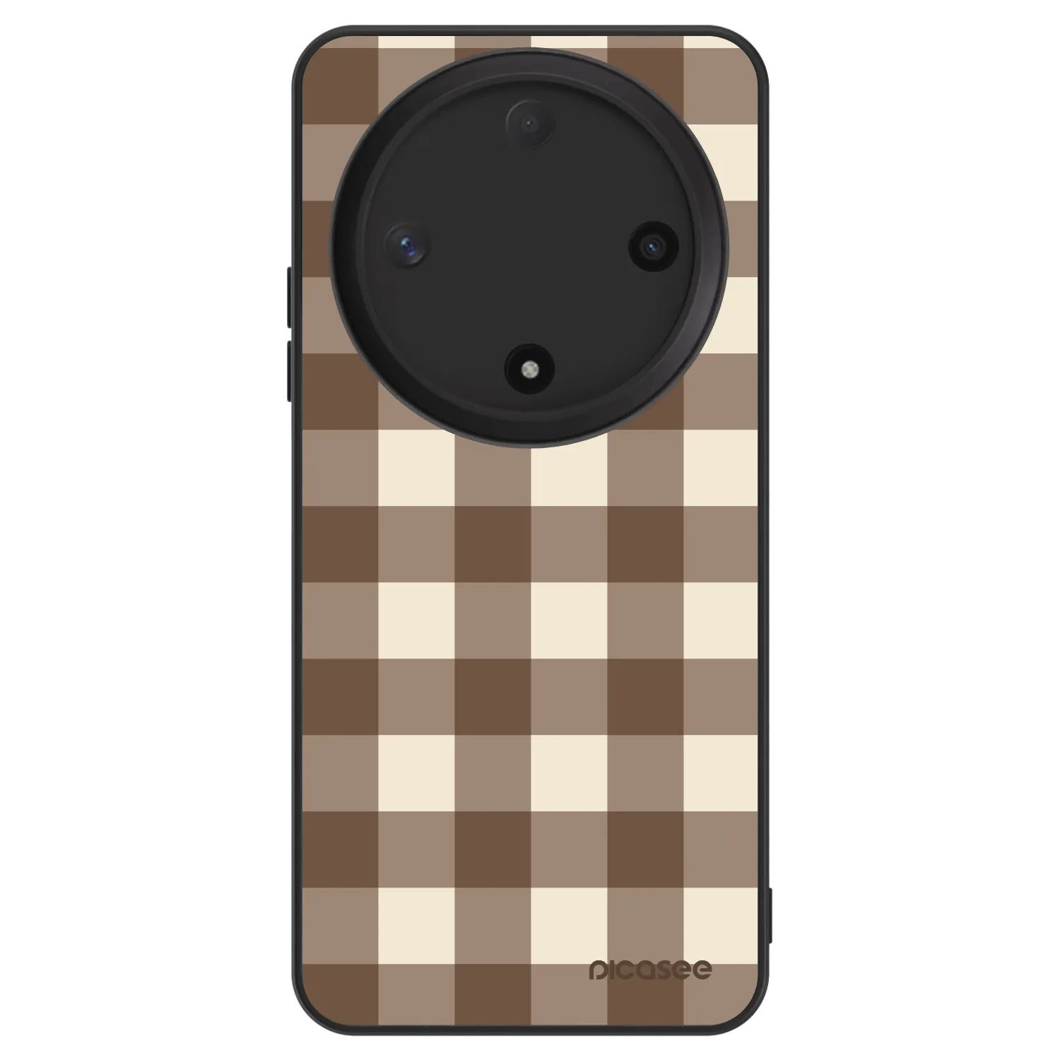 Picasee ULTIMATE CASE Honor Magic6 Lite 5G - készülékre - Brown grid