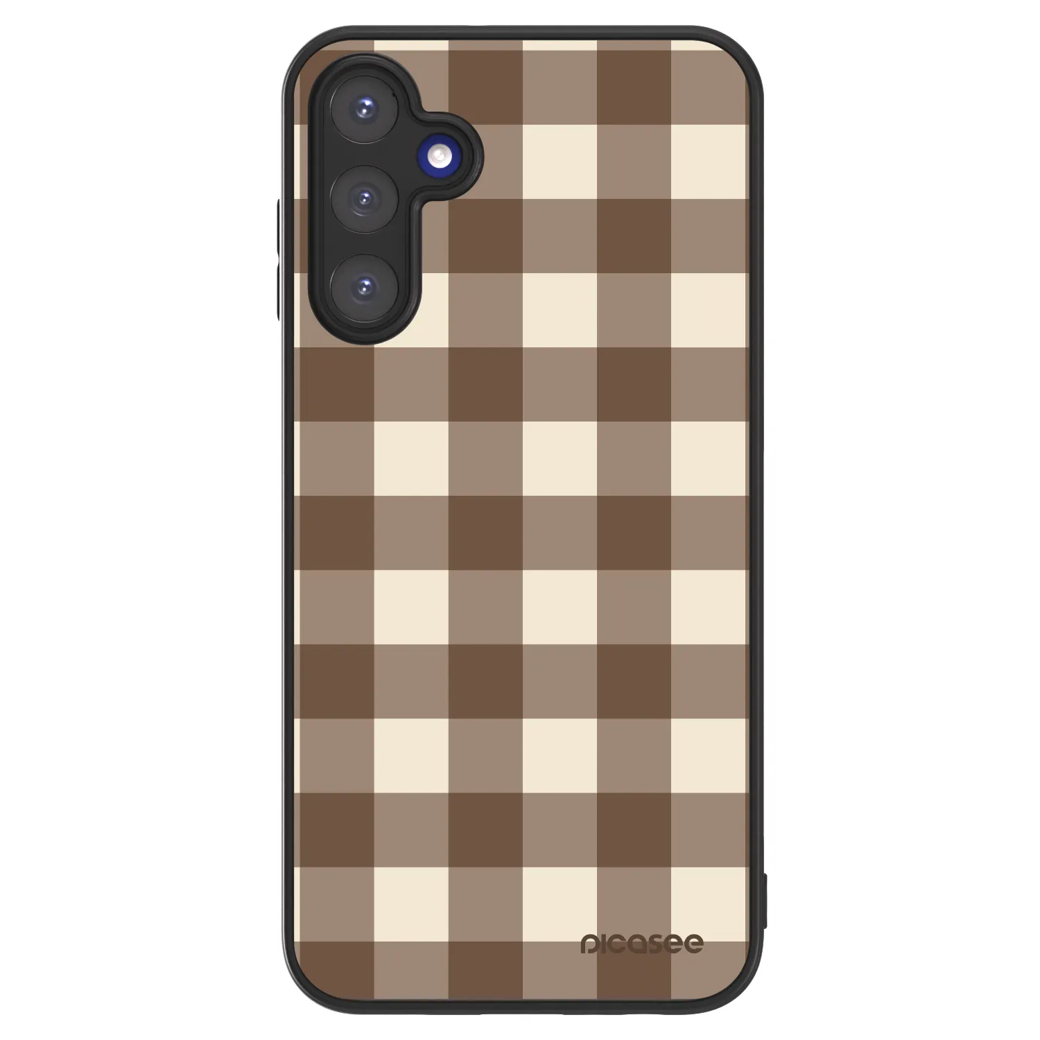 Picasee ULTIMATE CASE Samsung Galaxy A15 A155F 4G - készülékre - Brown grid