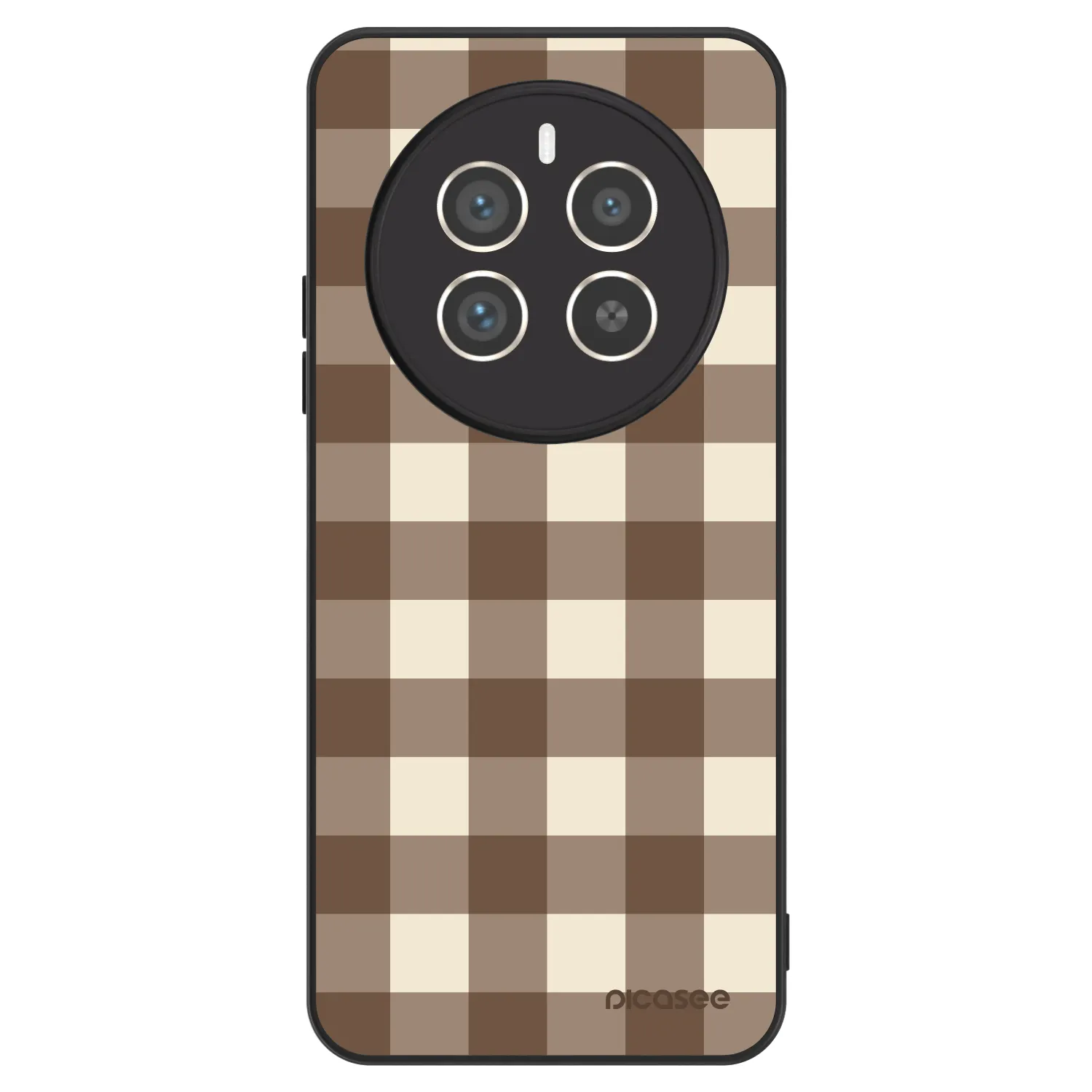 Picasee ULTIMATE CASE Realme 12 Pro 5G - készülékre - Brown grid