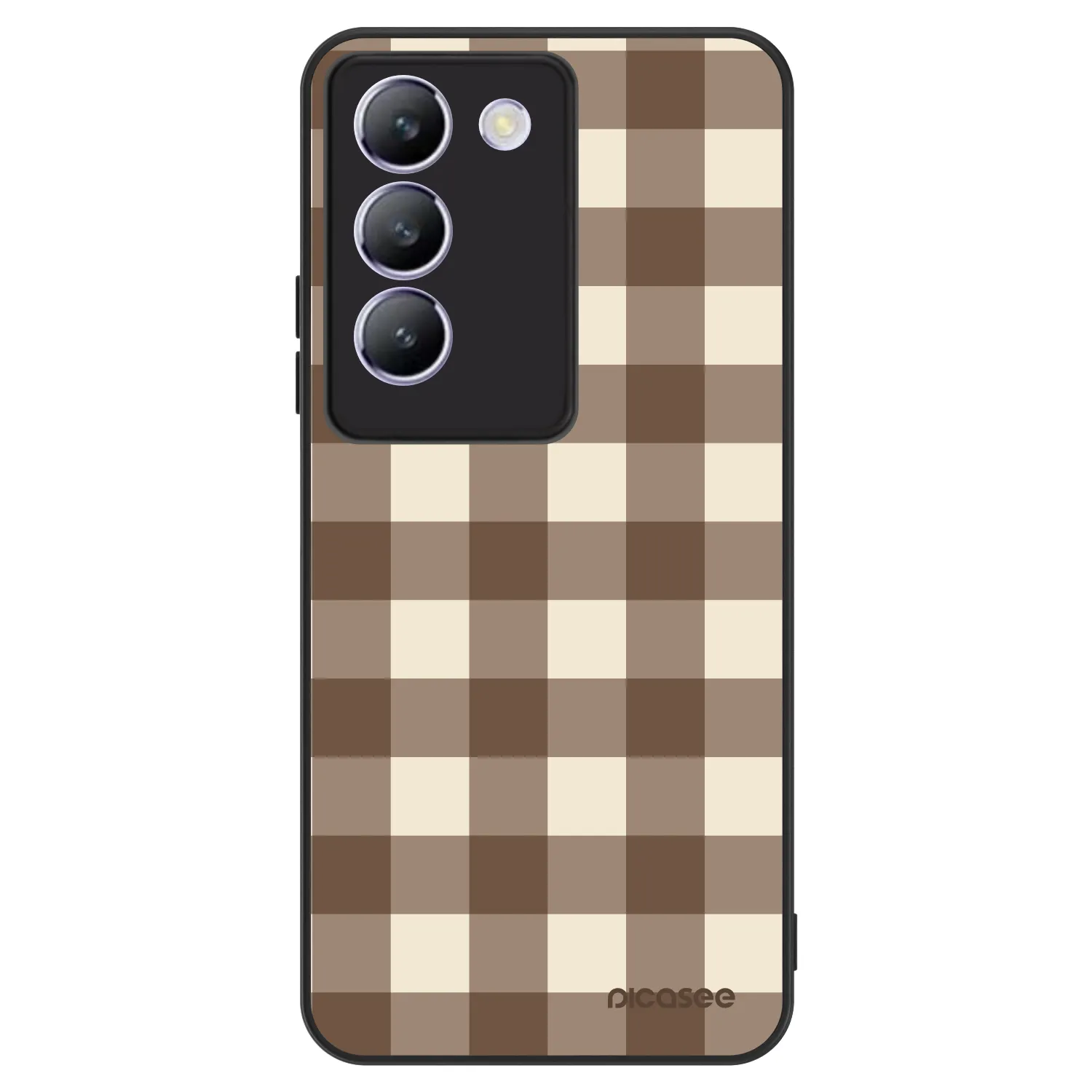 Picasee ULTIMATE CASE Vivo V40 SE 5G - készülékre - Brown grid