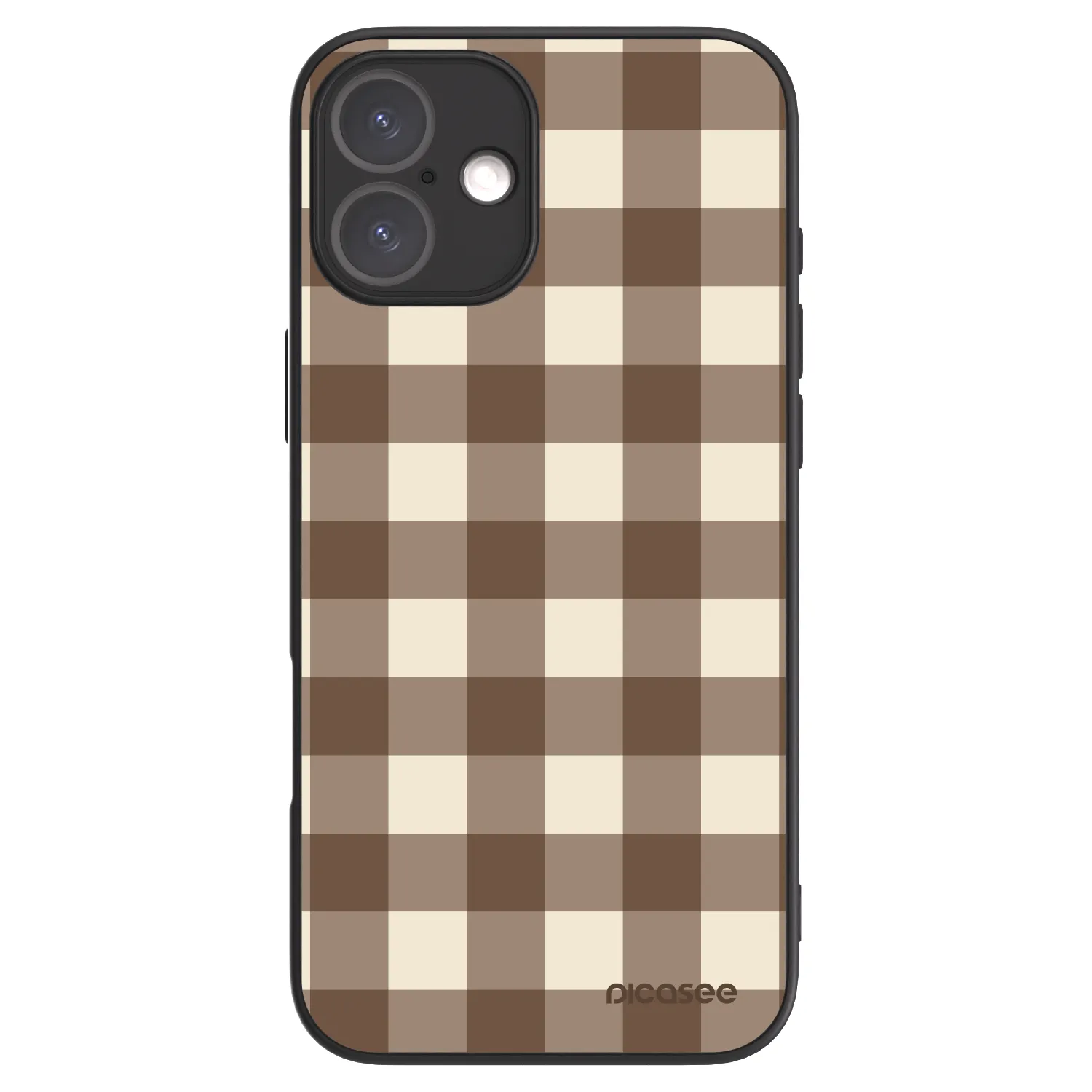 Picasee ULTIMATE CASE MagSafe Apple iPhone 16 Plus - készülékre - Brown grid