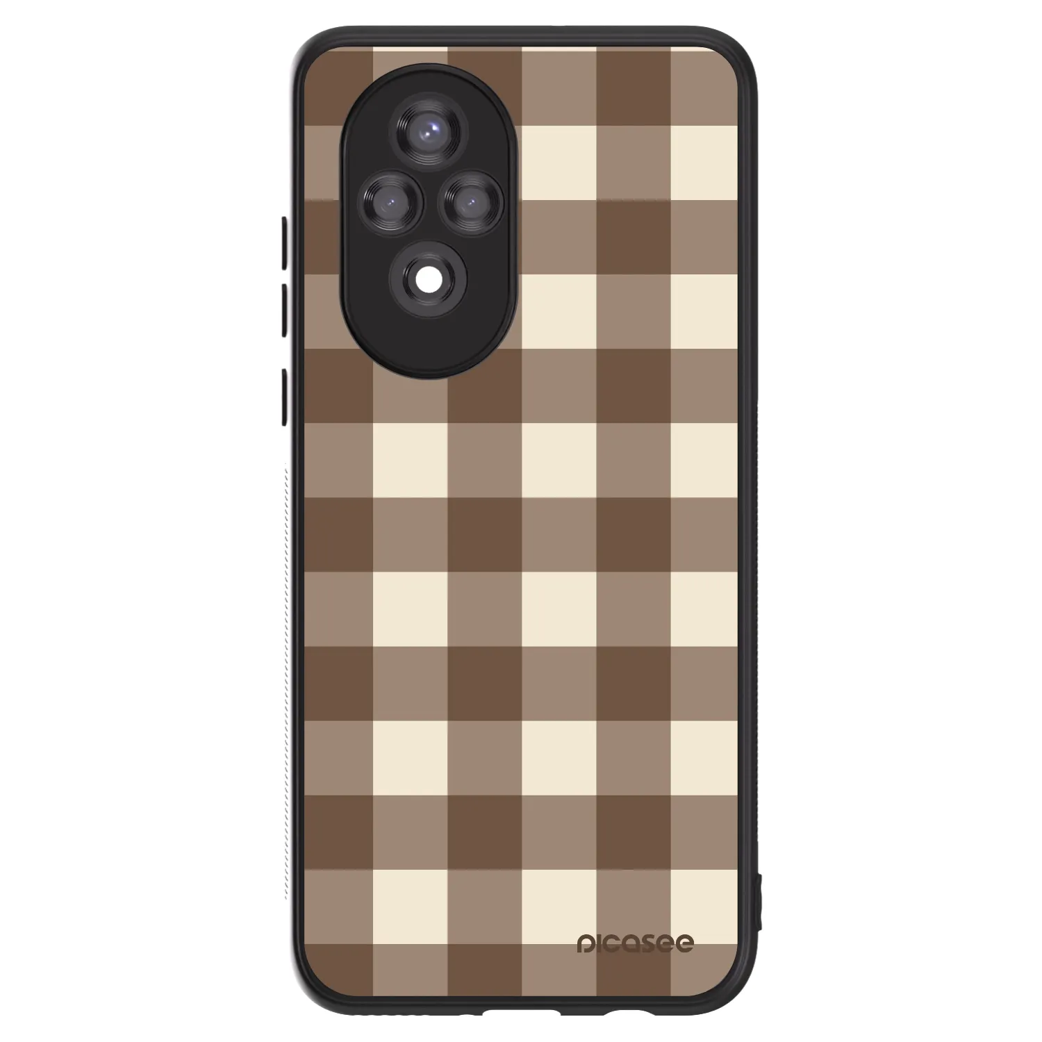 Picasee ULTIMATE CASE Honor 200 5G - készülékre - Brown grid