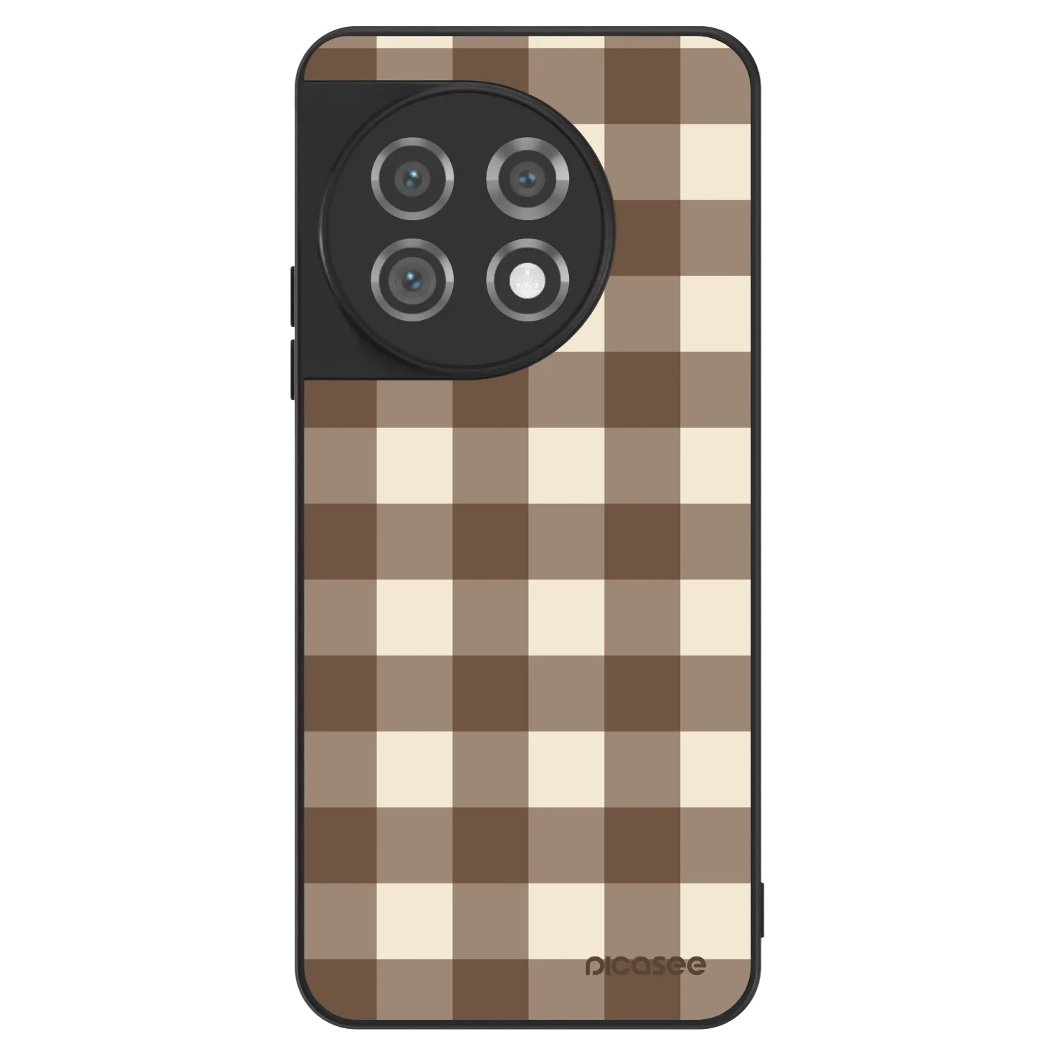 Picasee ULTIMATE CASE OnePlus 11 5G - készülékre - Brown grid
