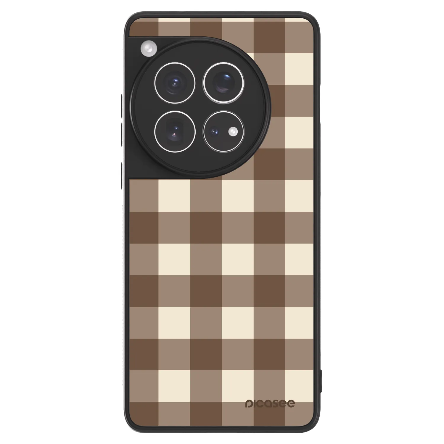 Picasee ULTIMATE CASE OnePlus 12 5G - készülékre - Brown grid