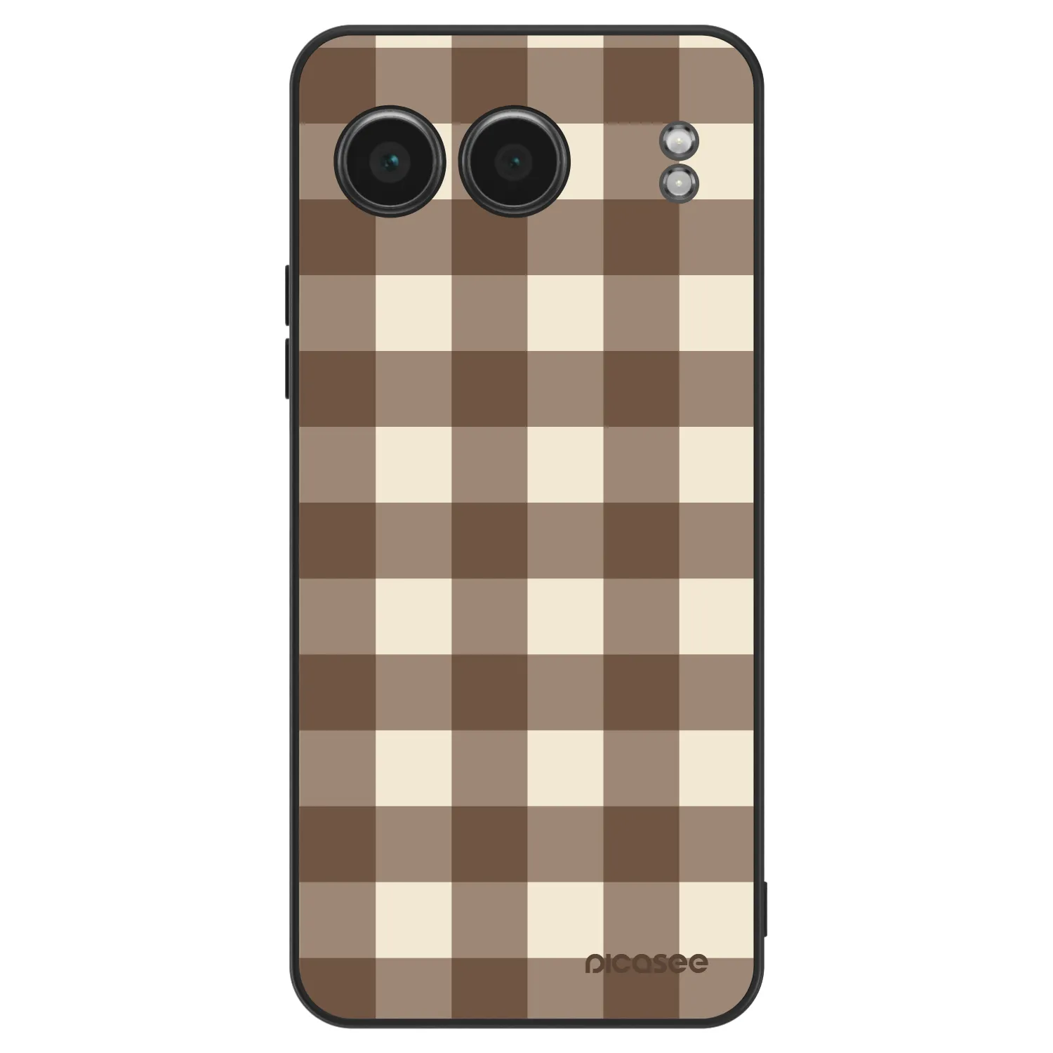 Picasee ULTIMATE CASE OnePlus Nord 4 - készülékre - Brown grid