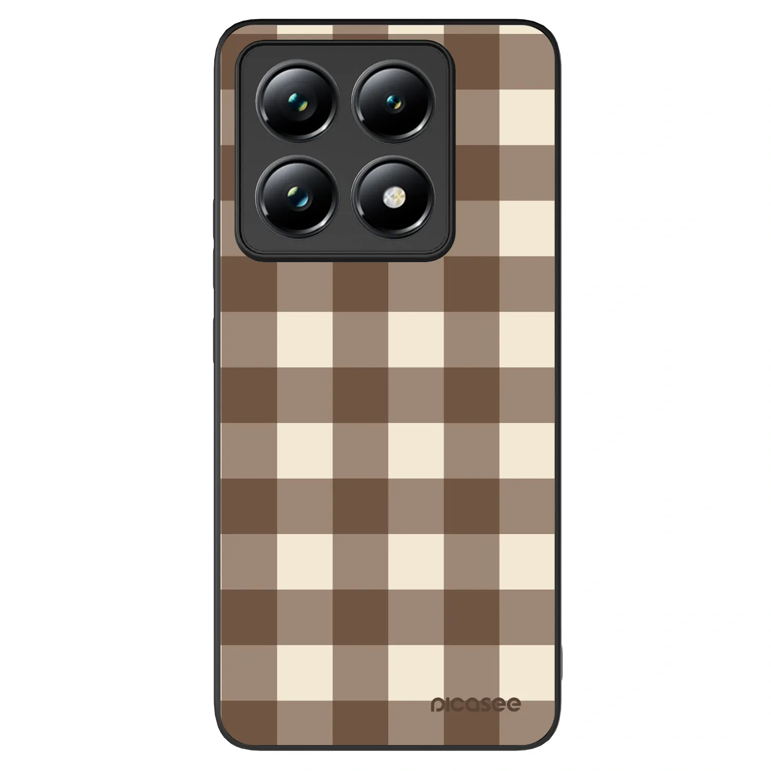 Picasee ULTIMATE CASE Xiaomi 14T Pro - készülékre - Brown grid