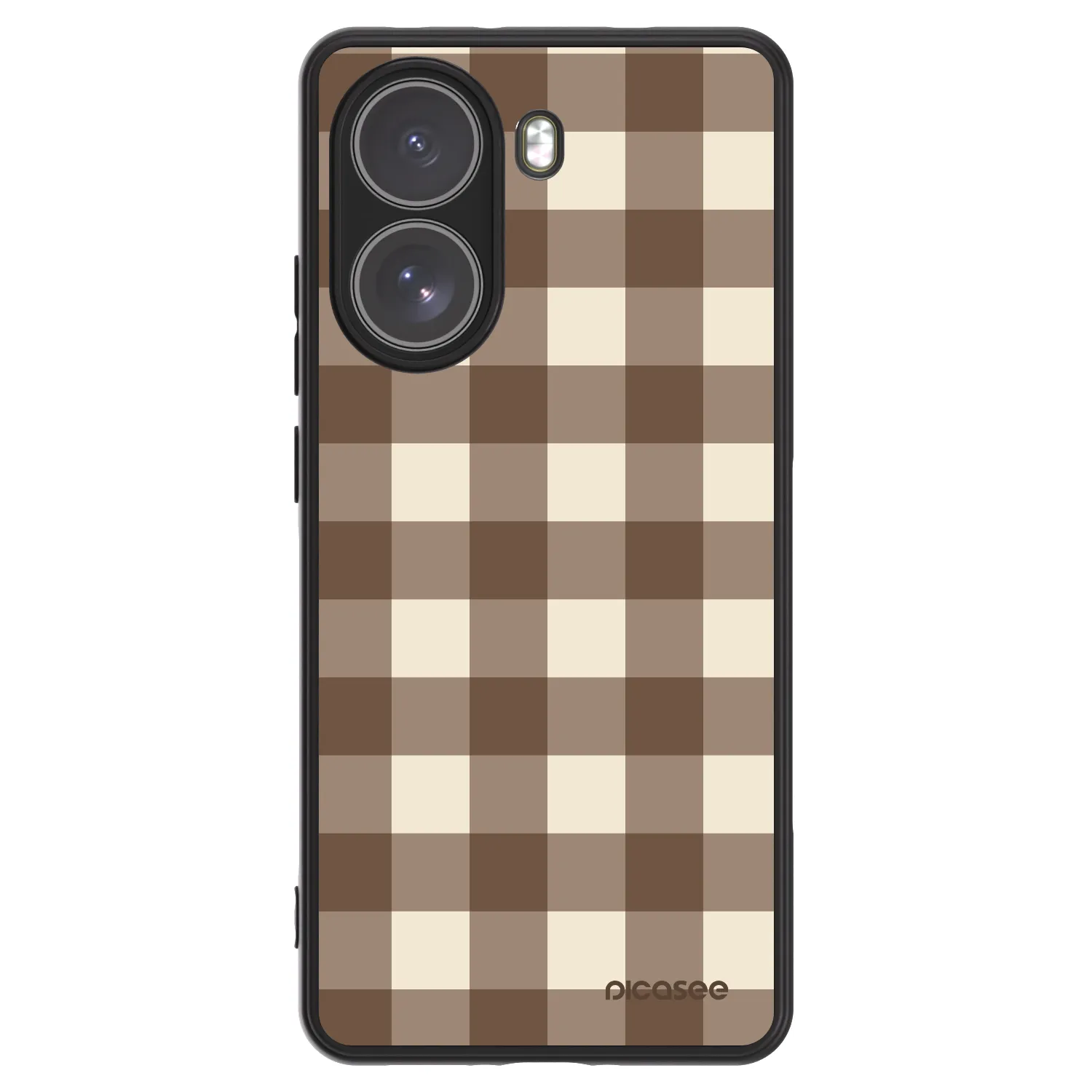 Picasee ULTIMATE CASE Xiaomi Poco X7 - készülékre - Brown grid