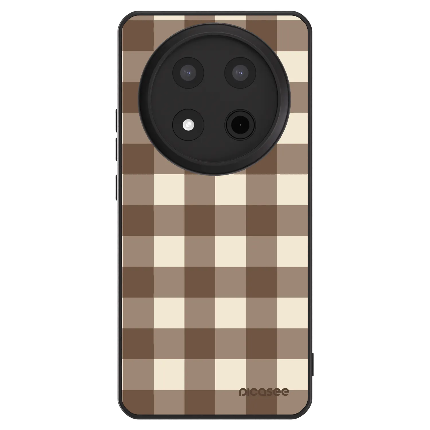 Picasee ULTIMATE CASE Honor Magic7 Lite 5G - készülékre - Brown grid
