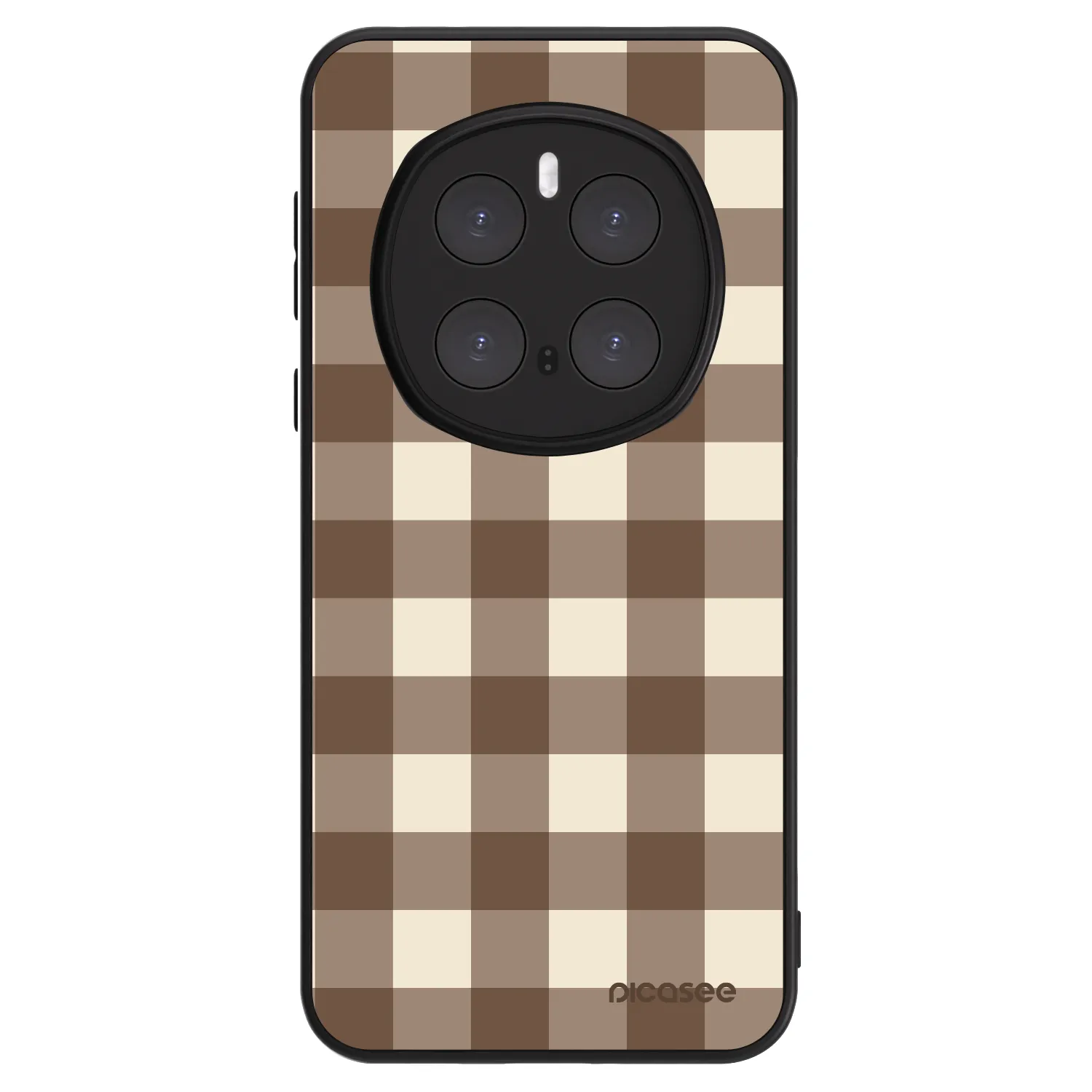 Picasee ULTIMATE CASE Honor Magic7 Pro 5G - készülékre - Brown grid