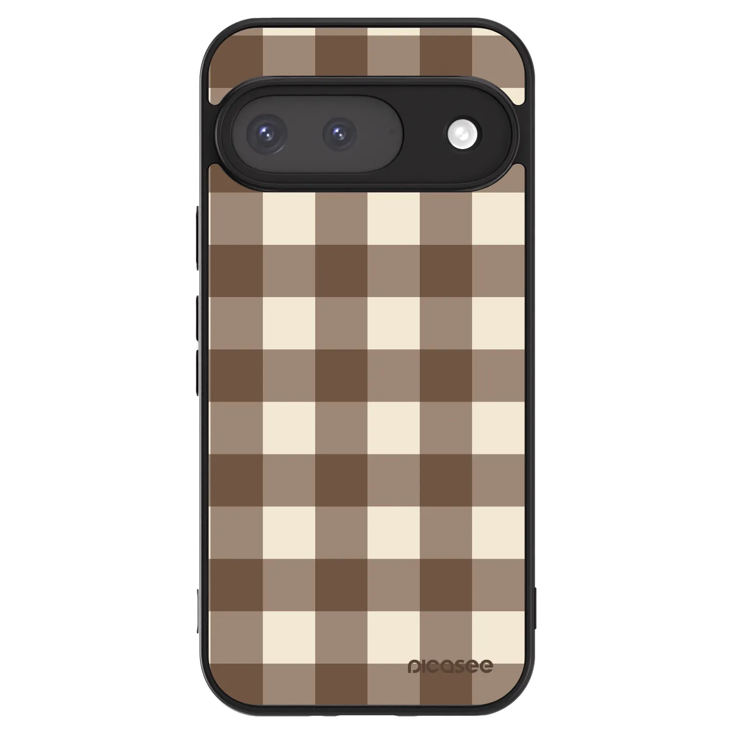 Picasee ULTIMATE CASE Google Pixel 9 - készülékre - Brown grid
