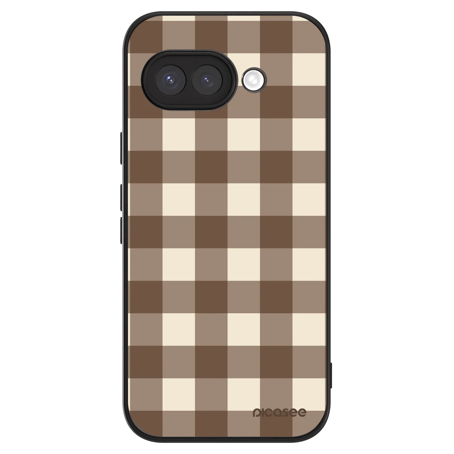 Picasee ULTIMATE CASE Google Pixel 9a - készülékre - Brown grid