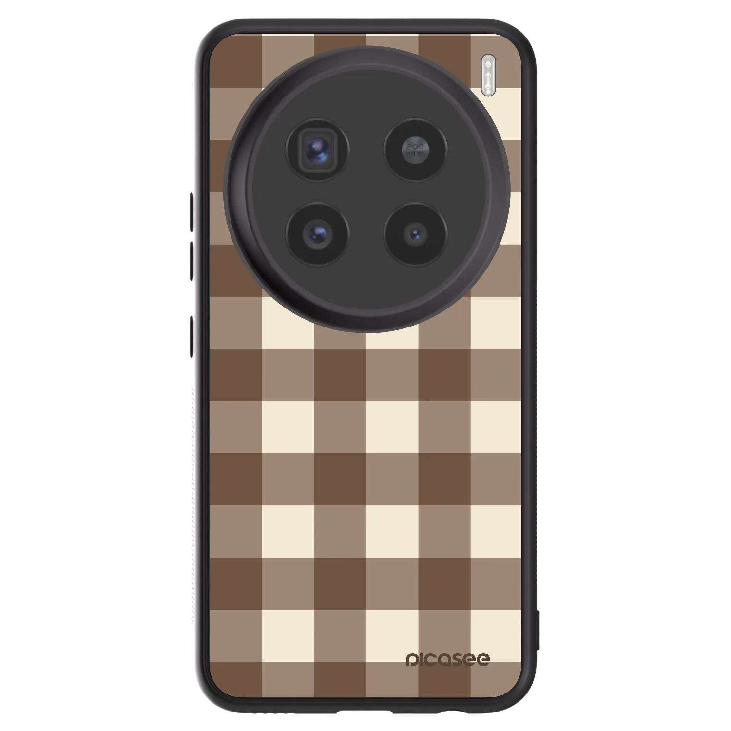Picasee ULTIMATE CASE Vivo X200 Pro - készülékre - Brown grid