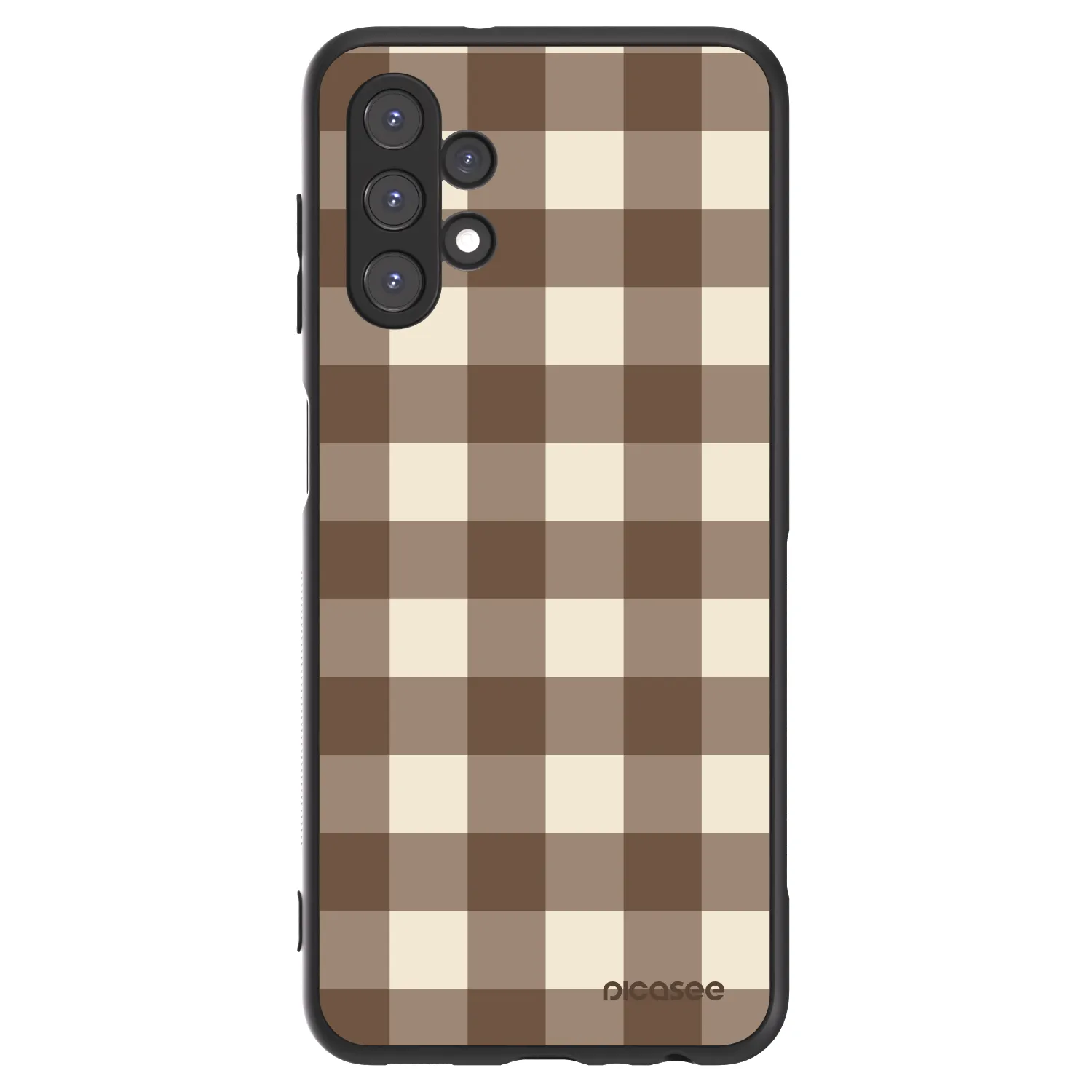 Picasee ULTIMATE CASE Samsung Galaxy A13 5G - készülékre - Brown grid
