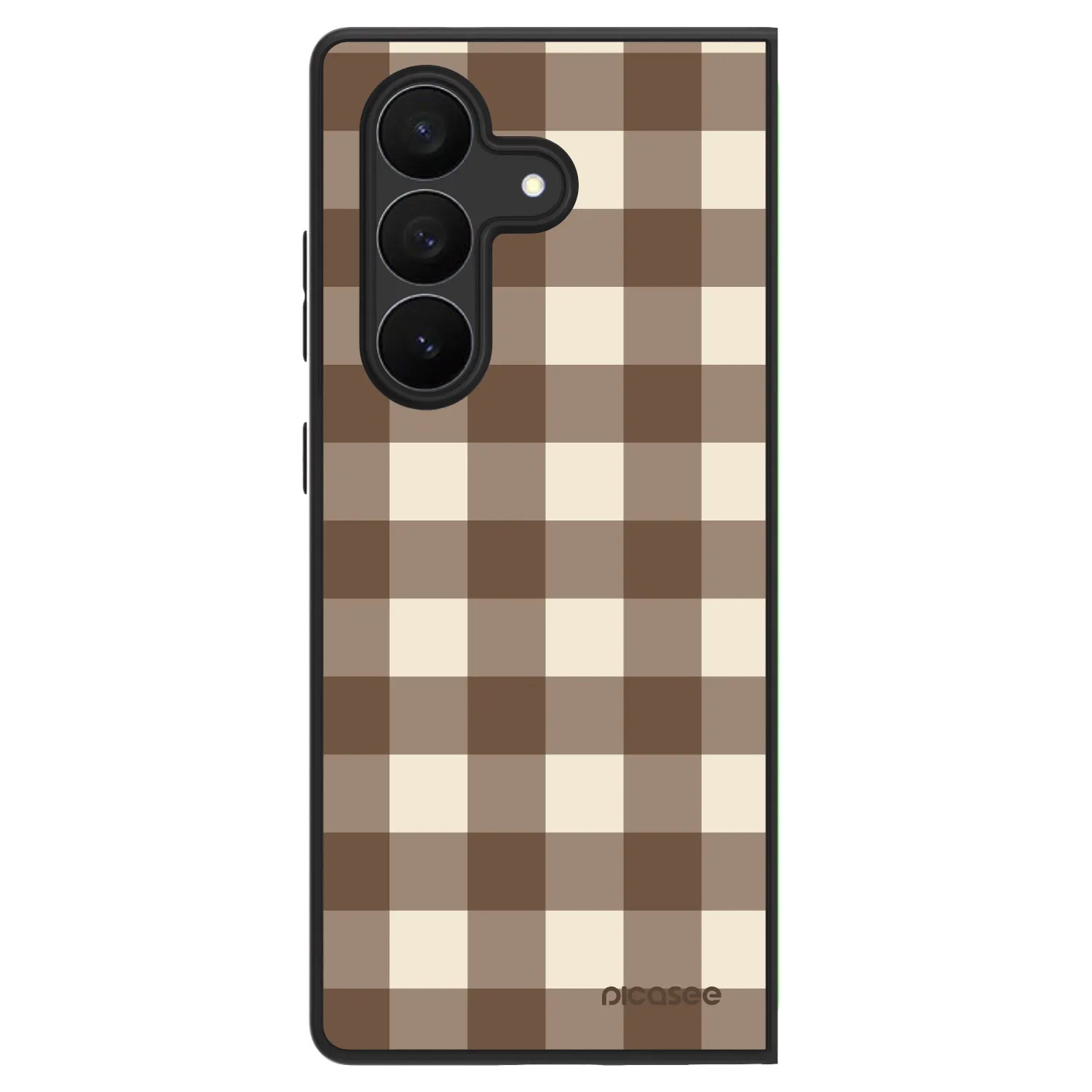 Picasee ULTIMATE CASE Samsung Galaxy Z Fold7 5G - készülékre - Brown grid