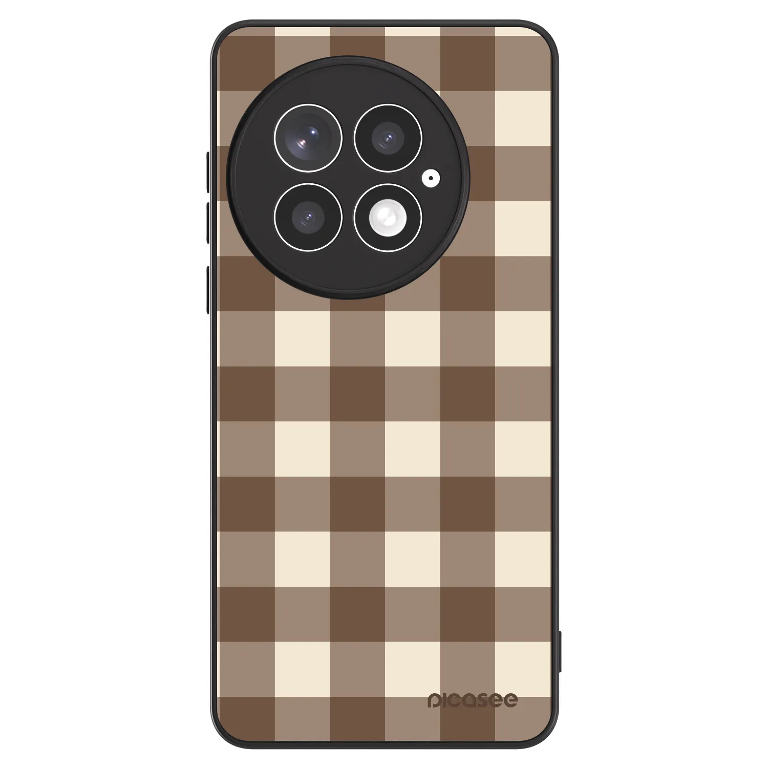 Picasee ULTIMATE CASE OnePlus 13 5G - készülékre - Brown grid