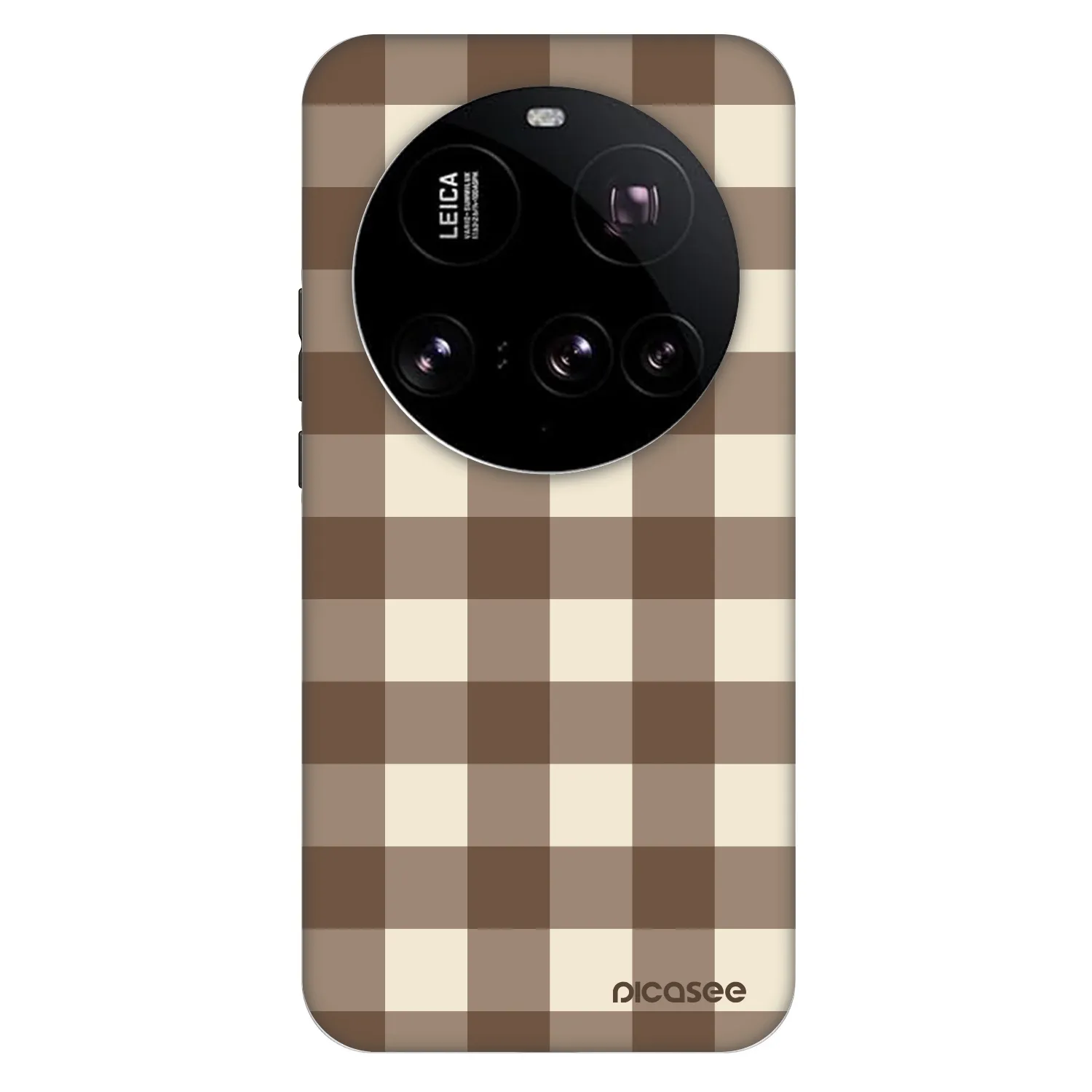 Picasee Fashion Case Xiaomi 15 Ultra - Brown grid