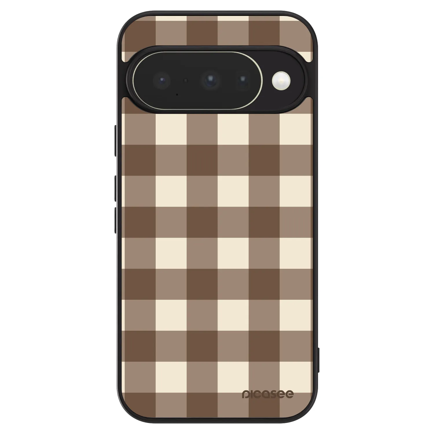 Picasee ULTIMATE CASE Google Pixel 10 - készülékre - Brown grid