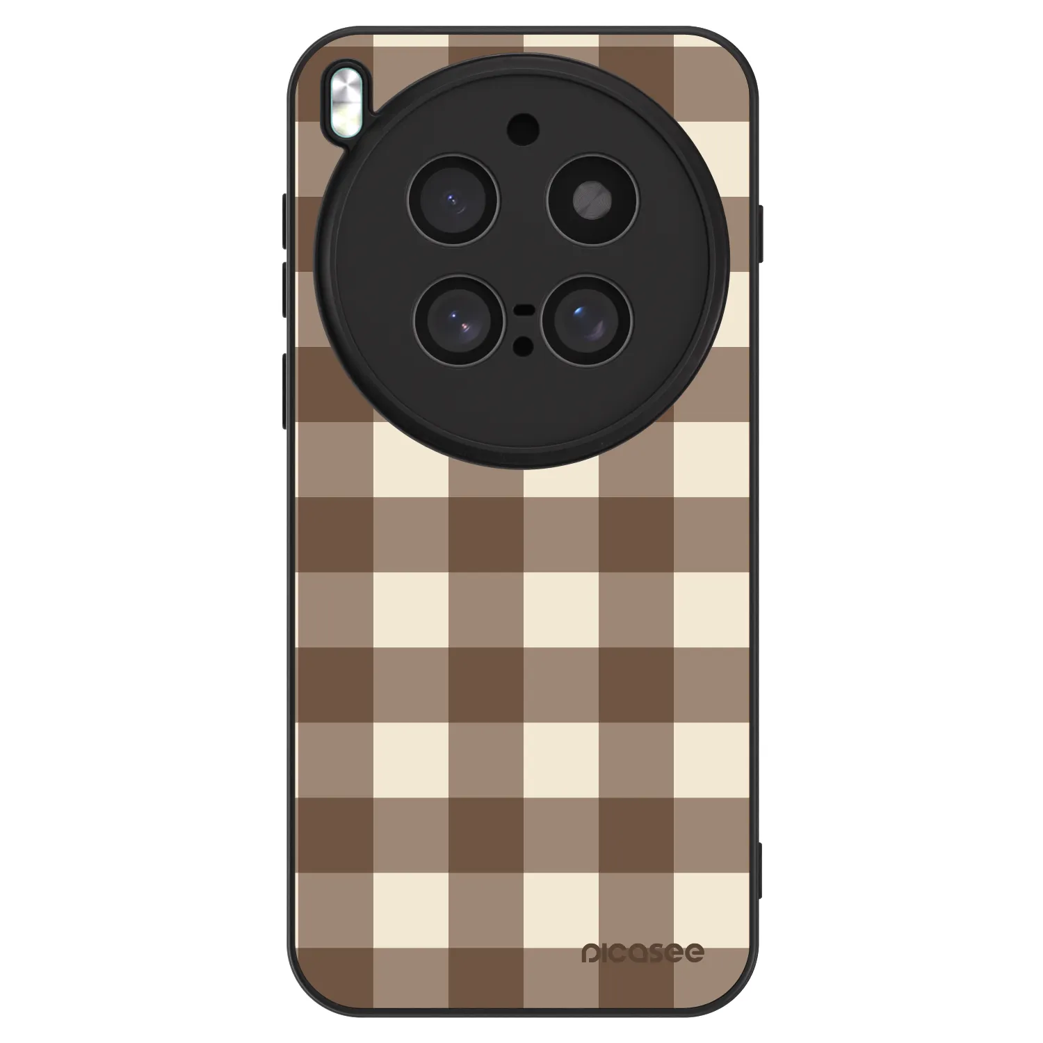 Picasee ULTIMATE CASE Vivo X300 Pro - készülékre - Brown grid