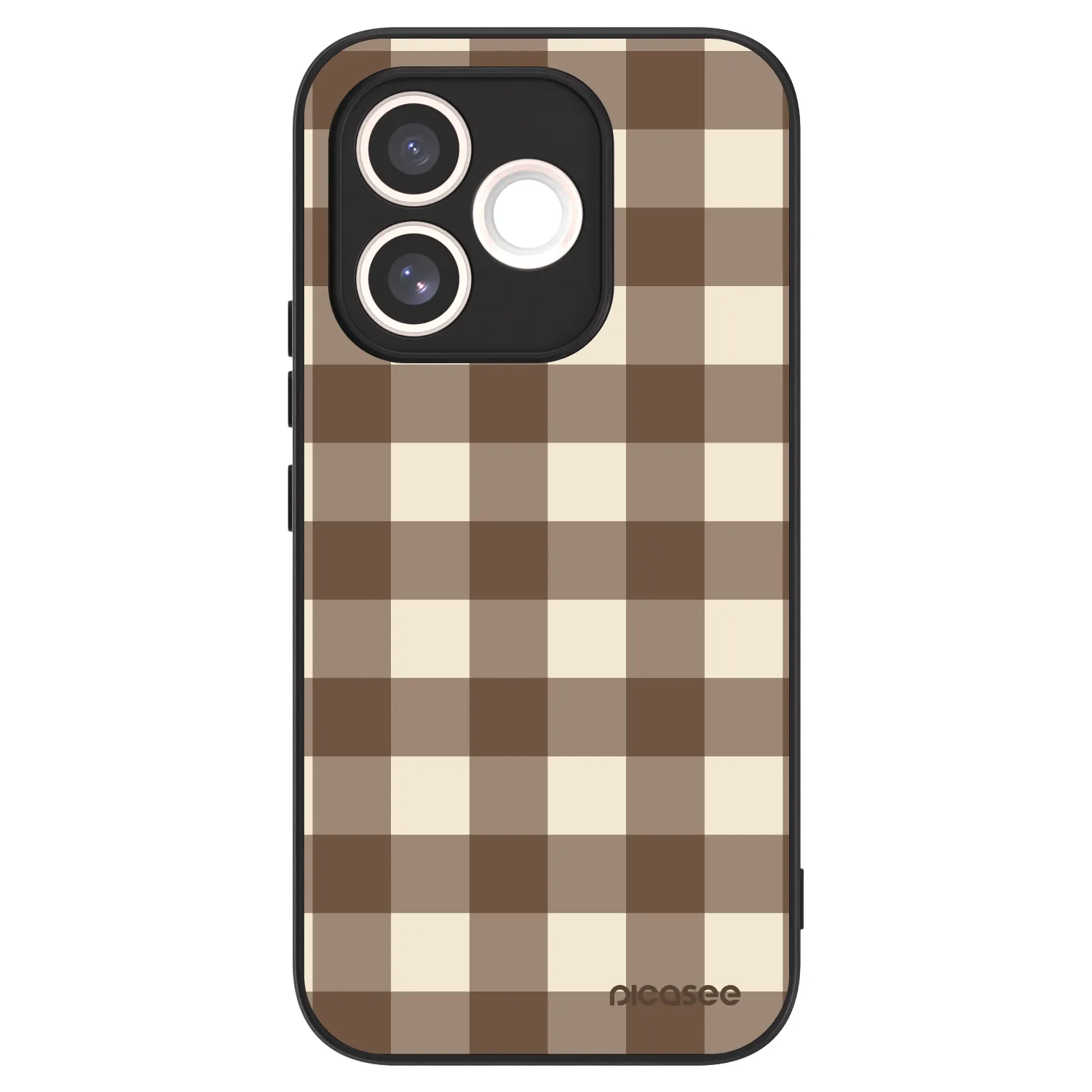 Picasee ULTIMATE CASE Honor 600 Lite - készülékre - Brown grid
