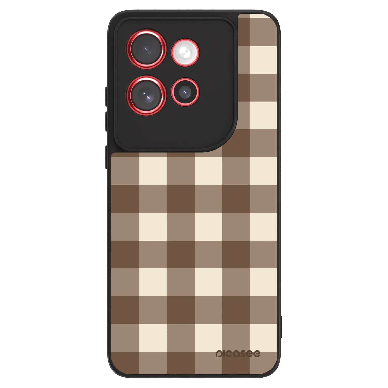 Picasee ULTIMATE CASE Motorola Edge 60 Neo 5G - készülékre - Brown grid