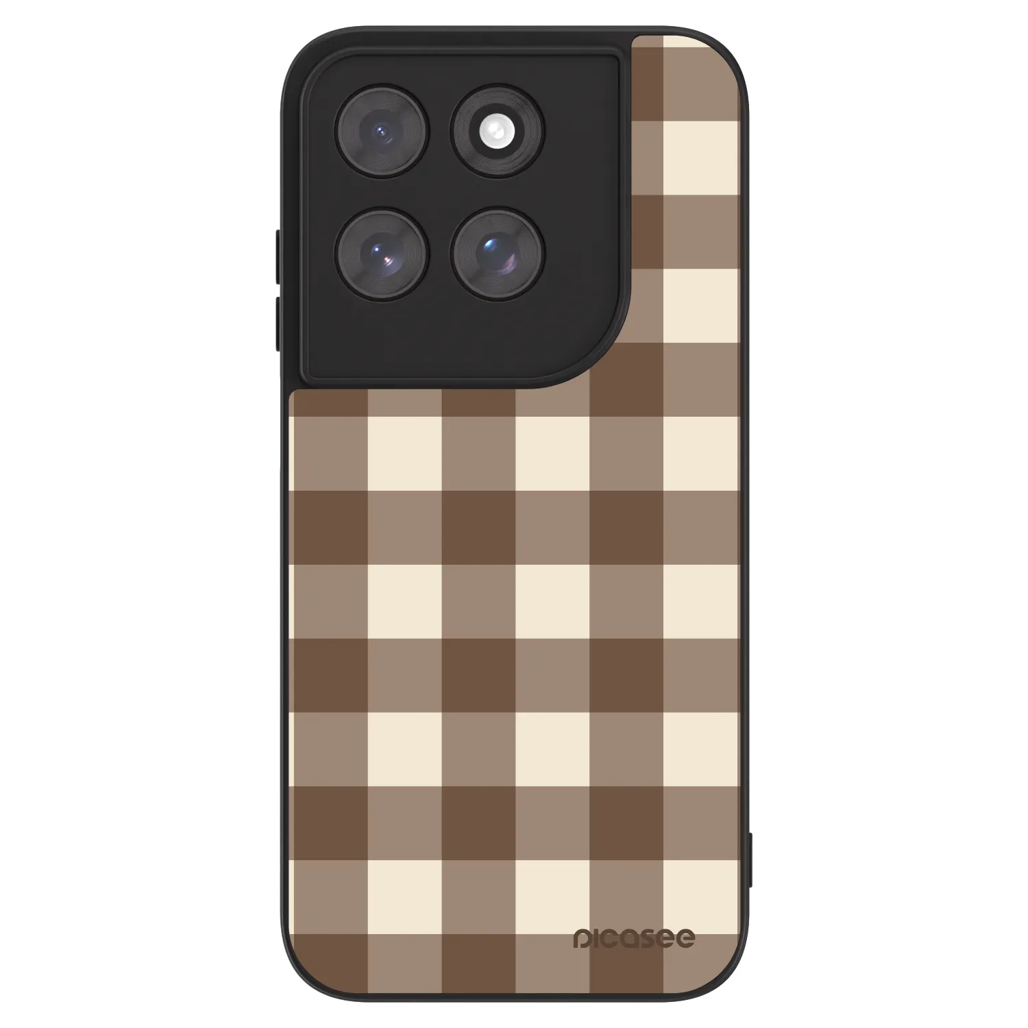Picasee ULTIMATE CASE Motorola Moto G77 - készülékre - Brown grid