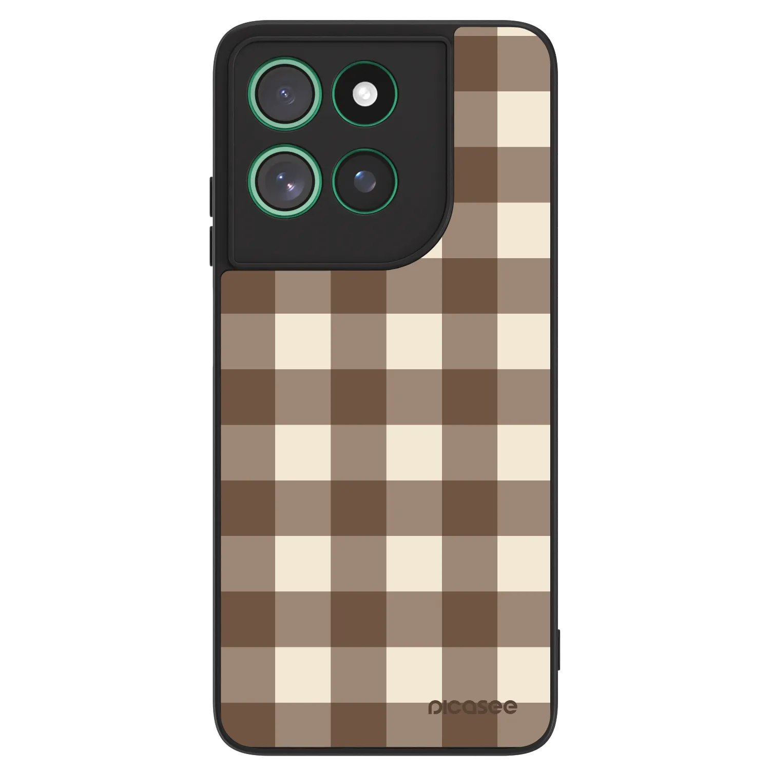 Picasee ULTIMATE CASE Motorola Moto G57 Power - készülékre - Brown grid