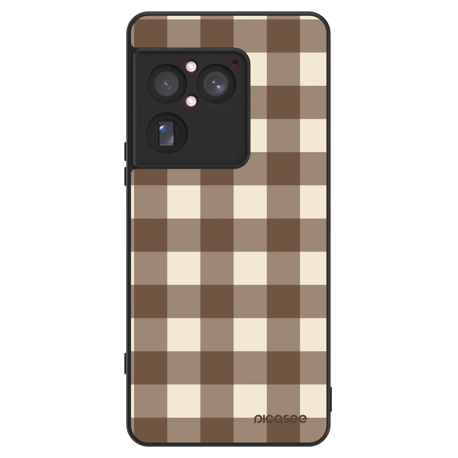 Picasee ULTIMATE CASE Sony Xperia 1 VIII 5G - készülékre - Brown grid
