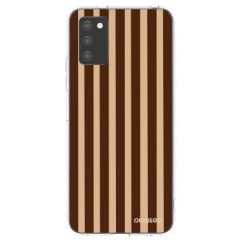 Tok az alábbi mobiltelefonokra Samsung Galaxy A02s A025G - Brown lines