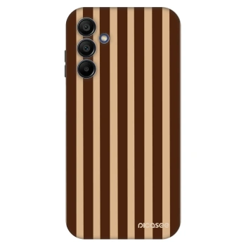 Picasee Fashion Case Samsung Galaxy A15 A155F 4G - Brown lines