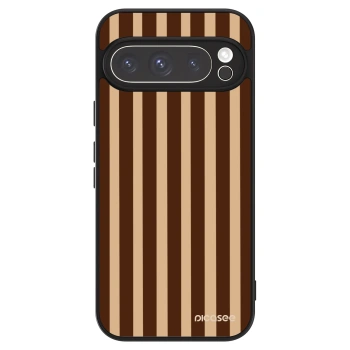 Szilikon tok erre a típusra Google Pixel 9 Pro XL - Brown lines