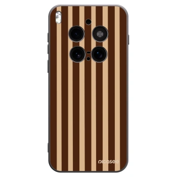 Picasee fekete szilikon tok az alábbi mobiltelefonokra Vivo X300 Pro - Brown lines