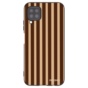 Picasee fekete szilikon tok az alábbi mobiltelefonokra Huawei P40 Lite - Brown lines