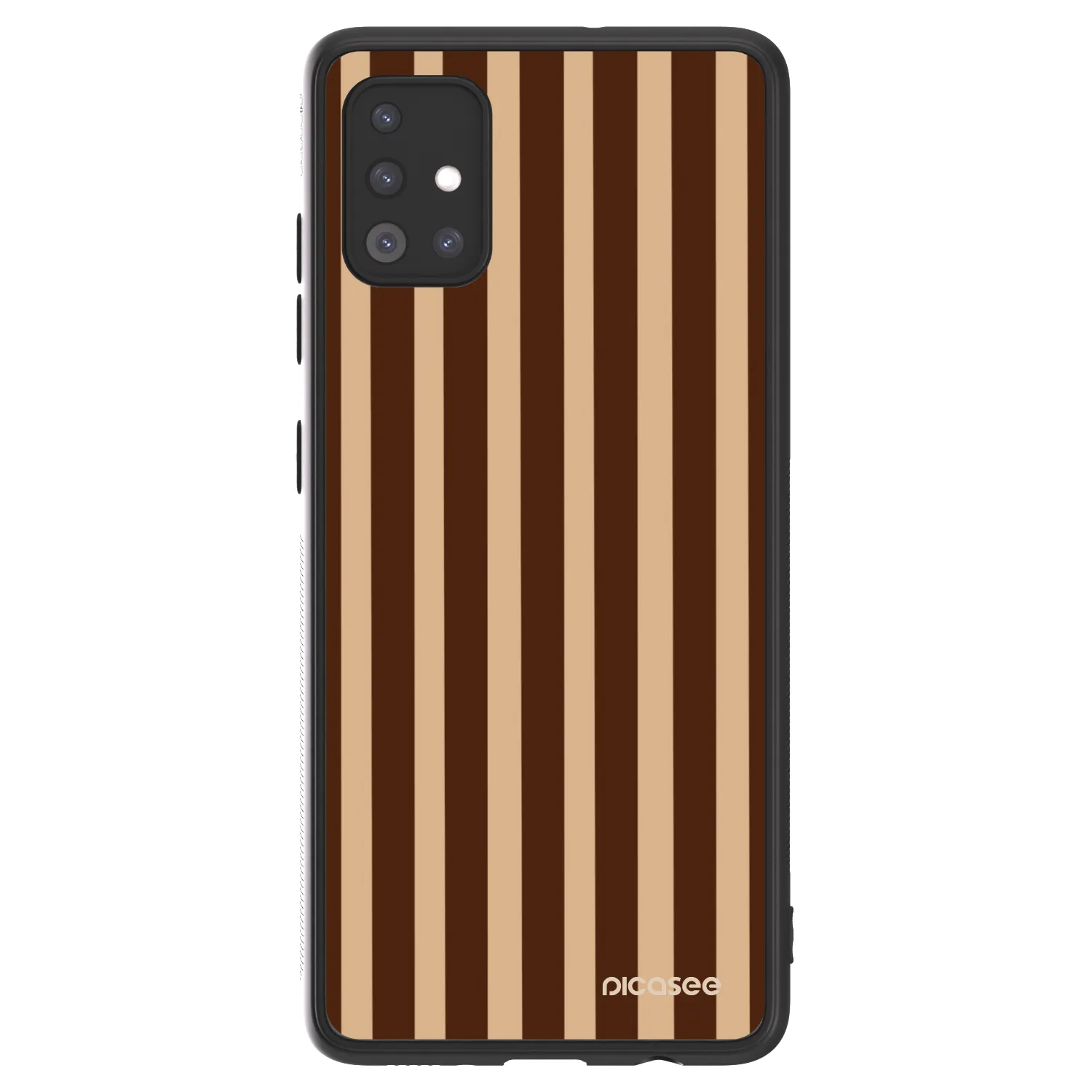 Picasee ULTIMATE CASE Samsung Galaxy A51 A515F - készülékre - Brown lines