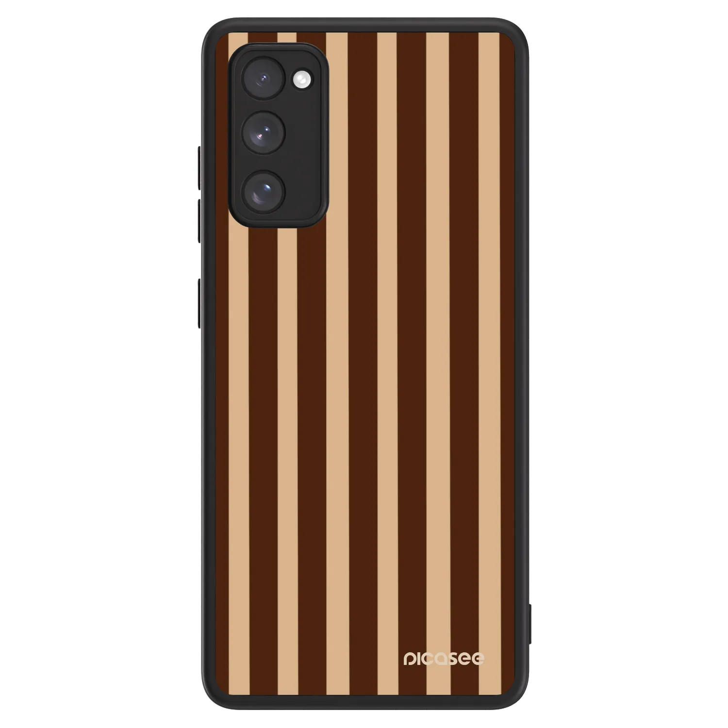 Picasee ULTIMATE CASE Samsung Galaxy S20 FE - készülékre - Brown lines