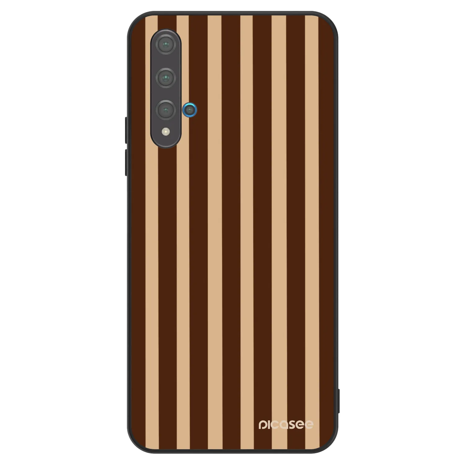 Picasee ULTIMATE CASE Huawei Nova 5T - készülékre - Brown lines
