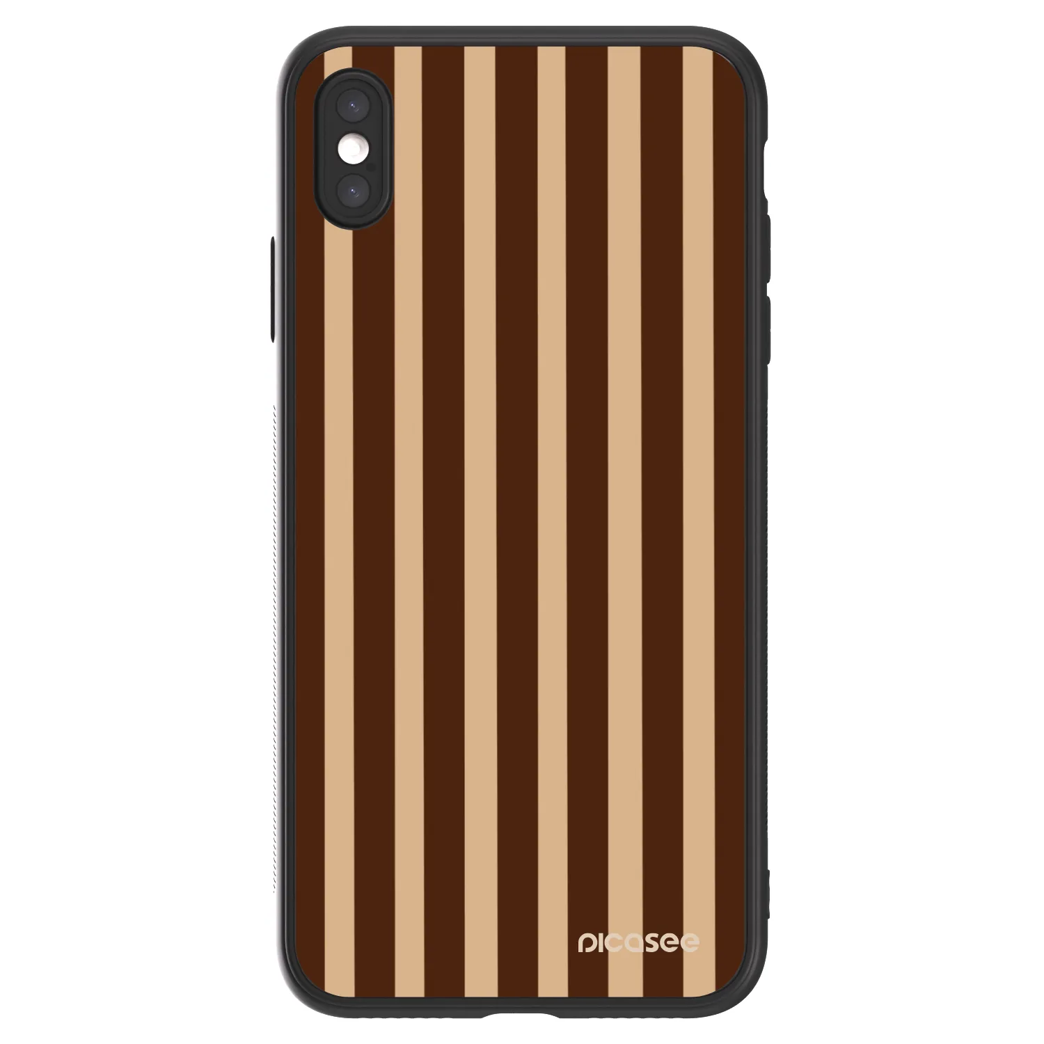 Picasee ULTIMATE CASE Apple iPhone XS Max - készülékre - Brown lines