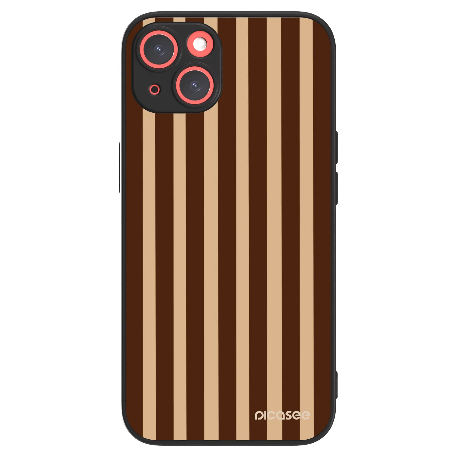 Picasee ULTIMATE CASE Apple iPhone 13 - készülékre - Brown lines